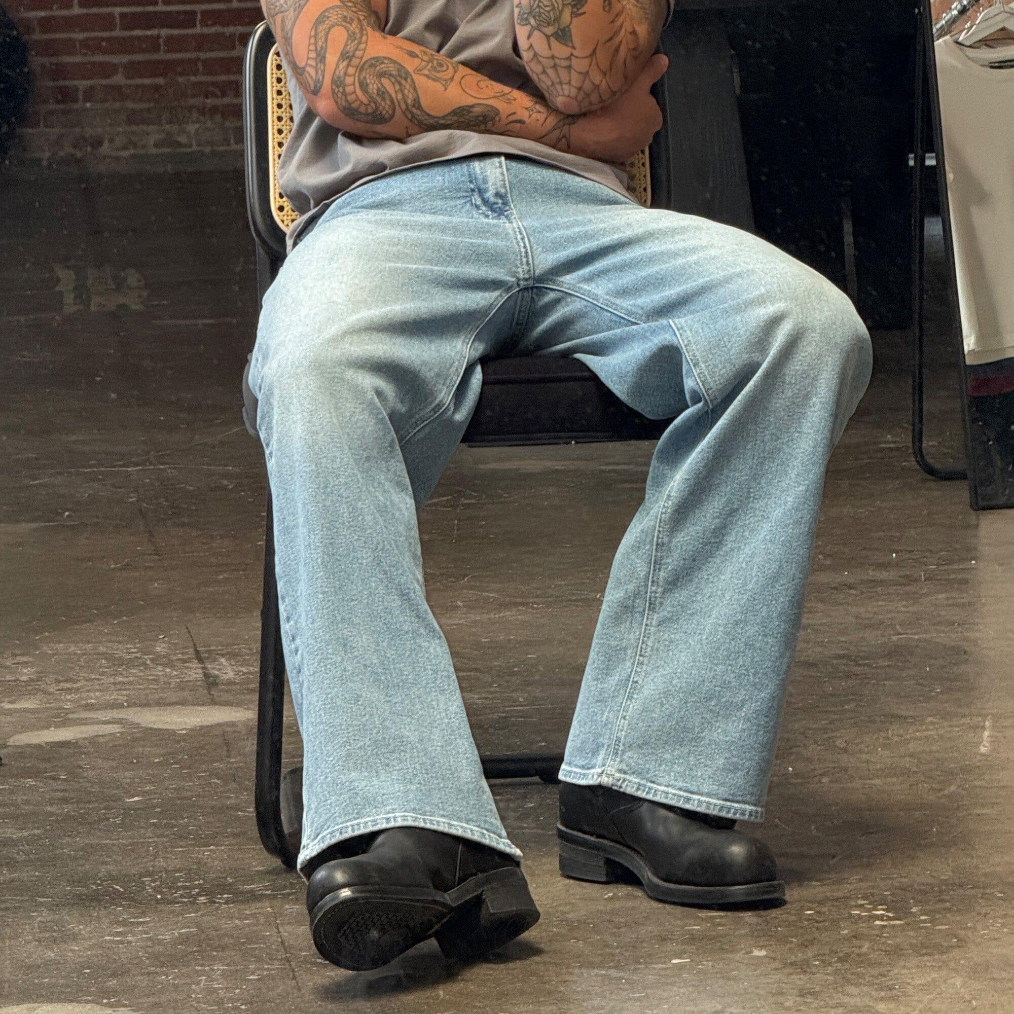 Pasadena Dad Jeans | Straight-Wide Leg Product Image