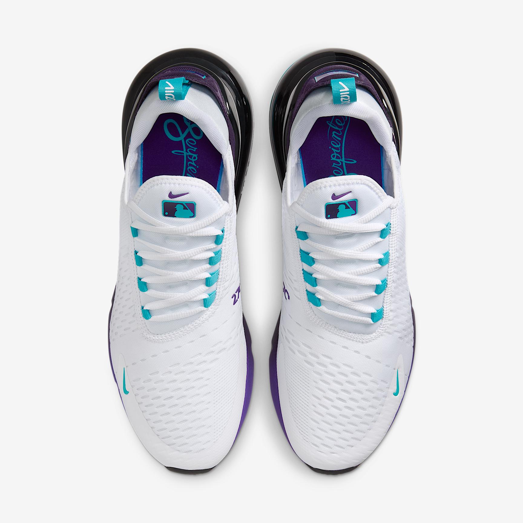 Arizona Diamondbacks Nike Mens Air Max 270 Shoes | HQ7993-100 Product Image