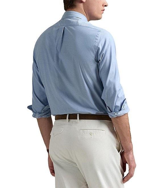 Polo Ralph Lauren Classic-Fit Stretch Oxford Long-Sleeve Woven Shirt Product Image