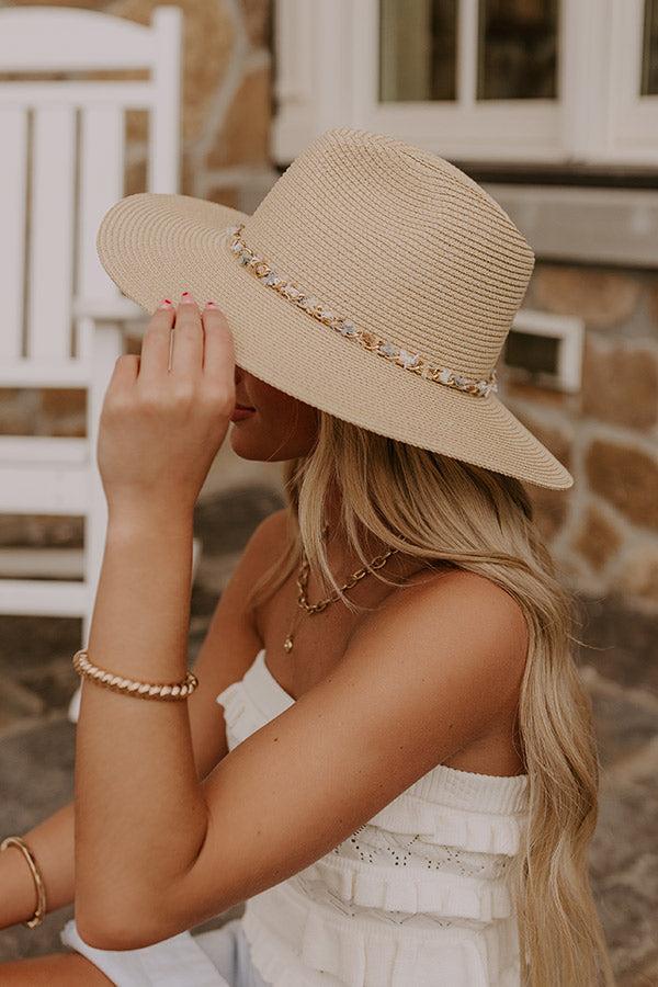 Sunny Disposition Raffia Woven Hat Product Image