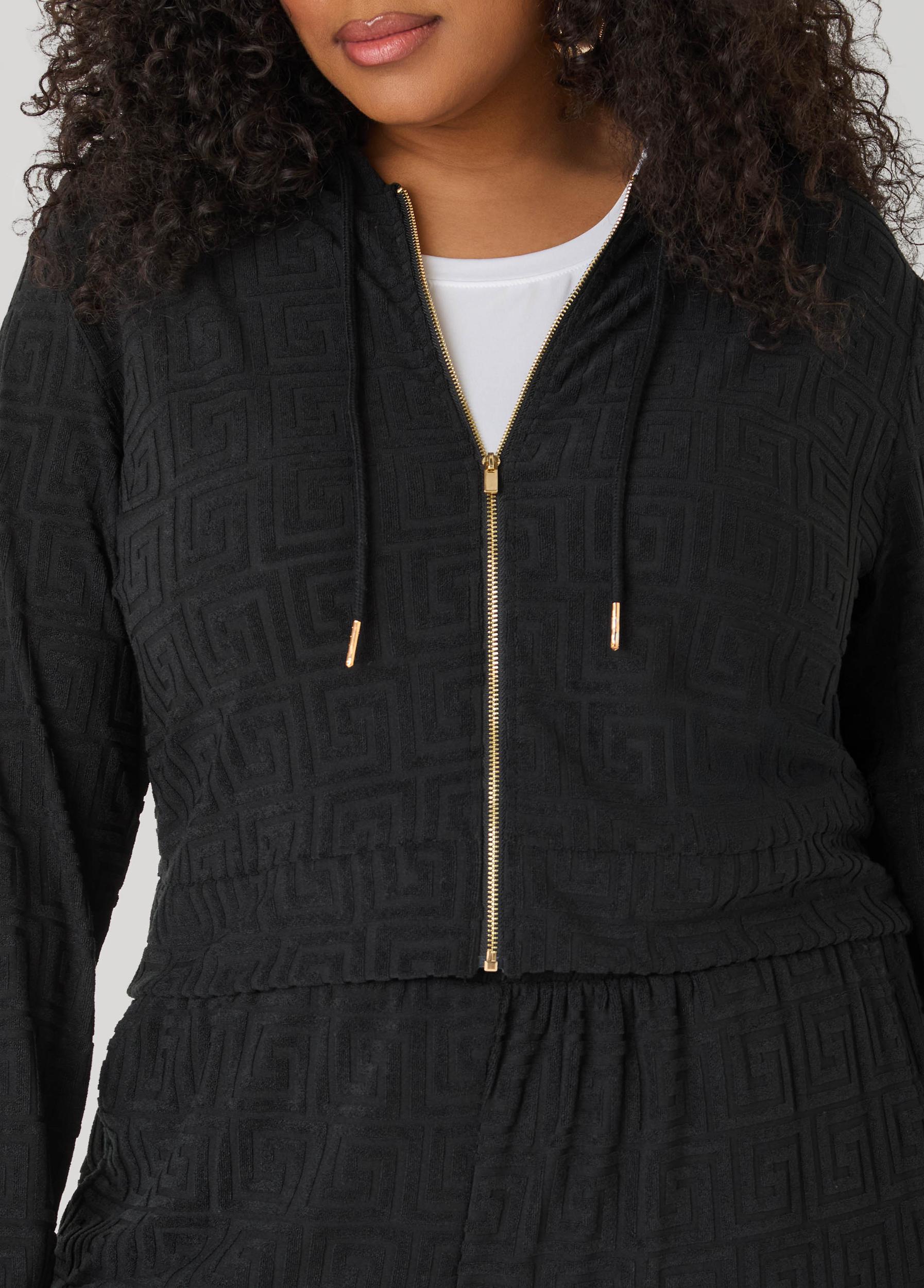 Greek Key Track Jacket Product Image