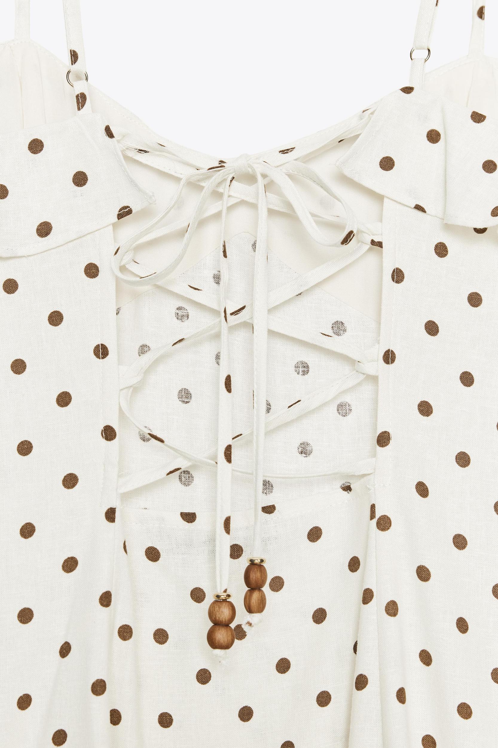POLKA DOT MIDI DRESS Product Image