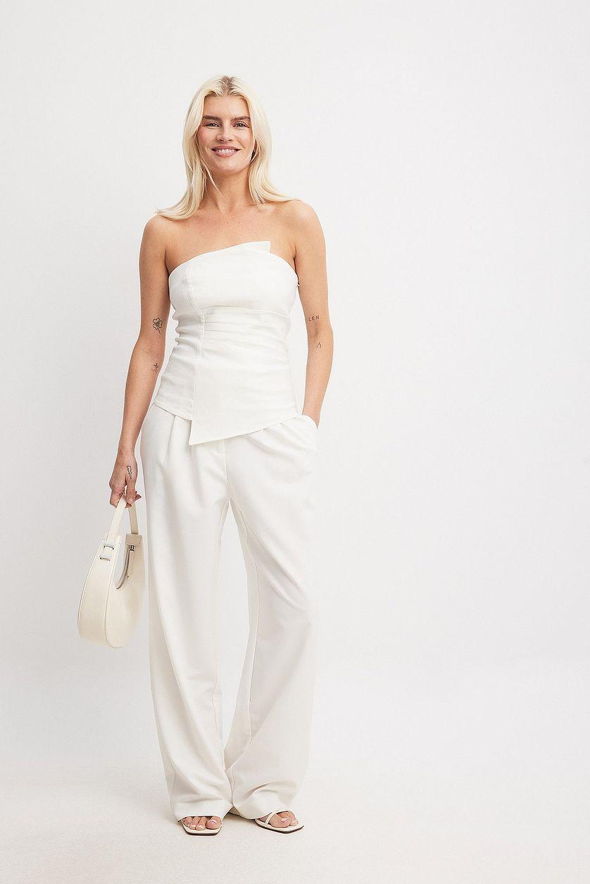 Pleat Detail Corset Top Product Image