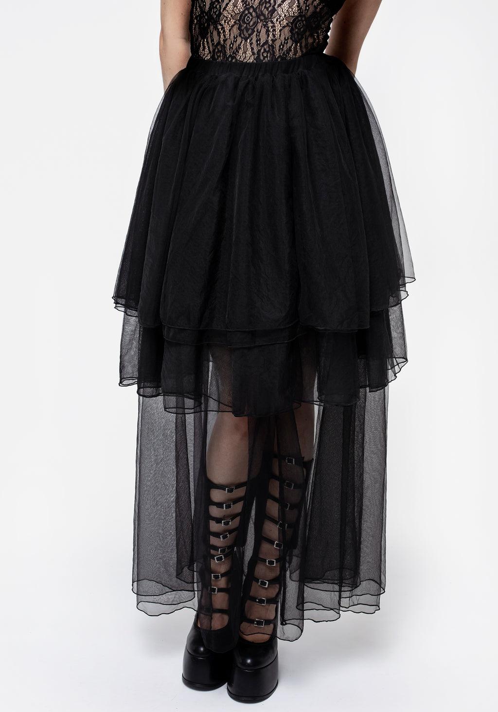 Headhunter Layered Tulle Maxi Skirt Product Image