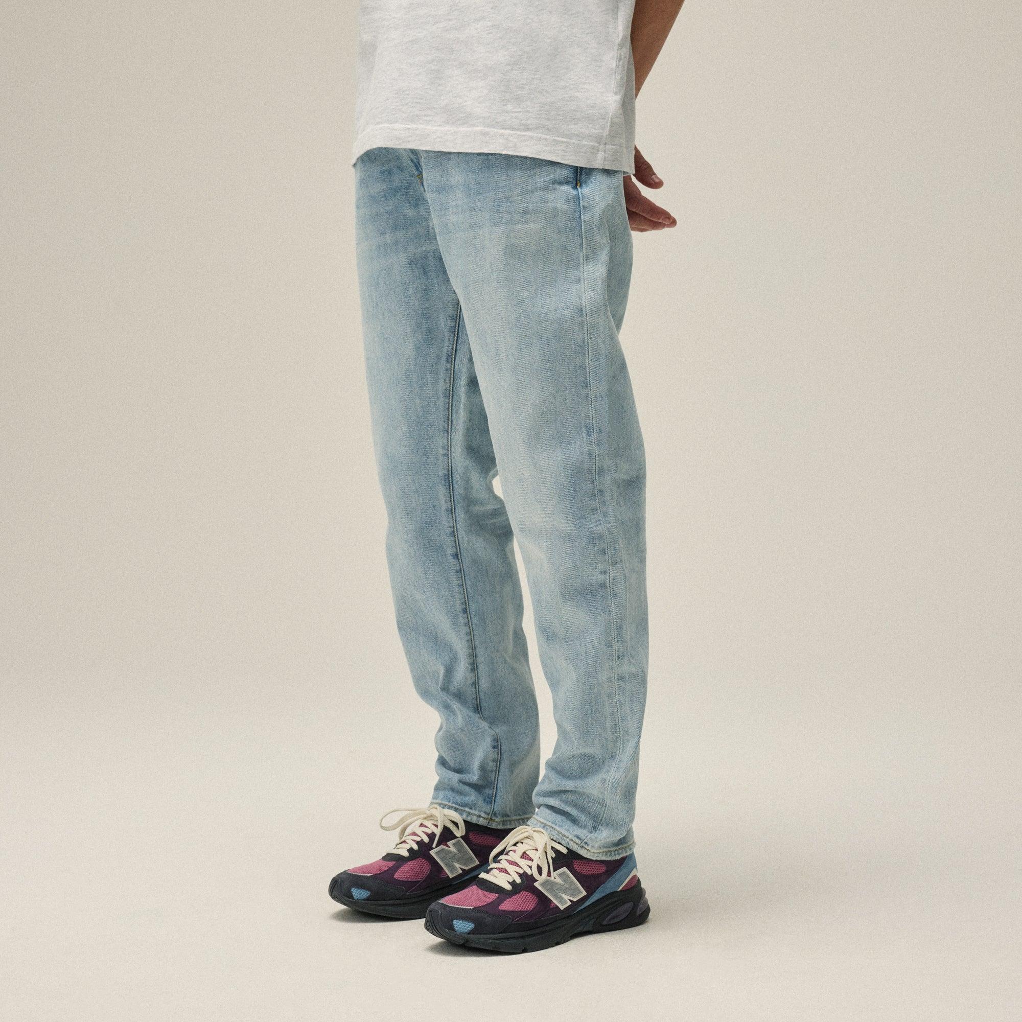 Kith Varick Taper Jean - Light Indigo Male Product Image