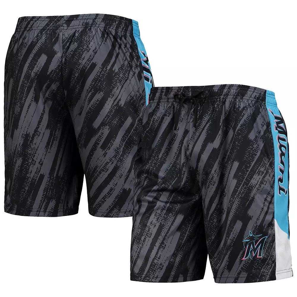 Men's FOCO Black Miami Marlins Static Shorts,  Product Image