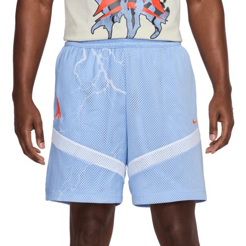 Nike Mens Nike Ja Dri-FIT Icon 6 Shorts - Mens Cobalt Bliss/White/Bright Crimson Product Image