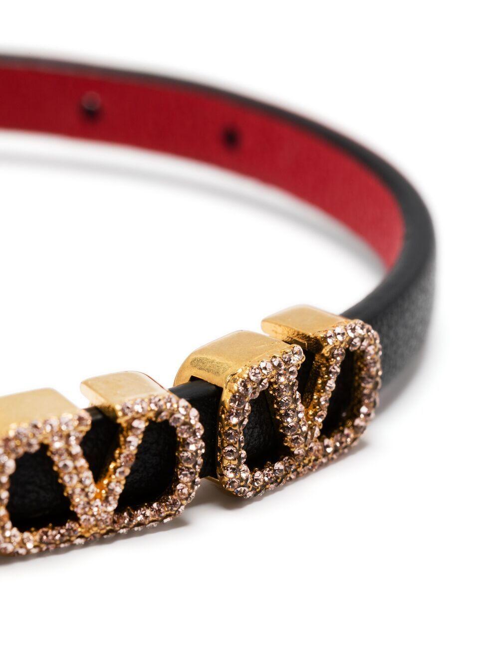 triple crystal VLOGO bracelet Product Image