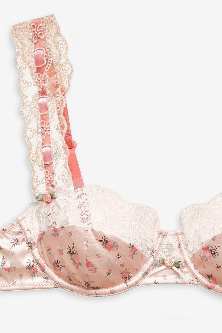 Peaches & Cream Underwire Bra — Peach Product Image
