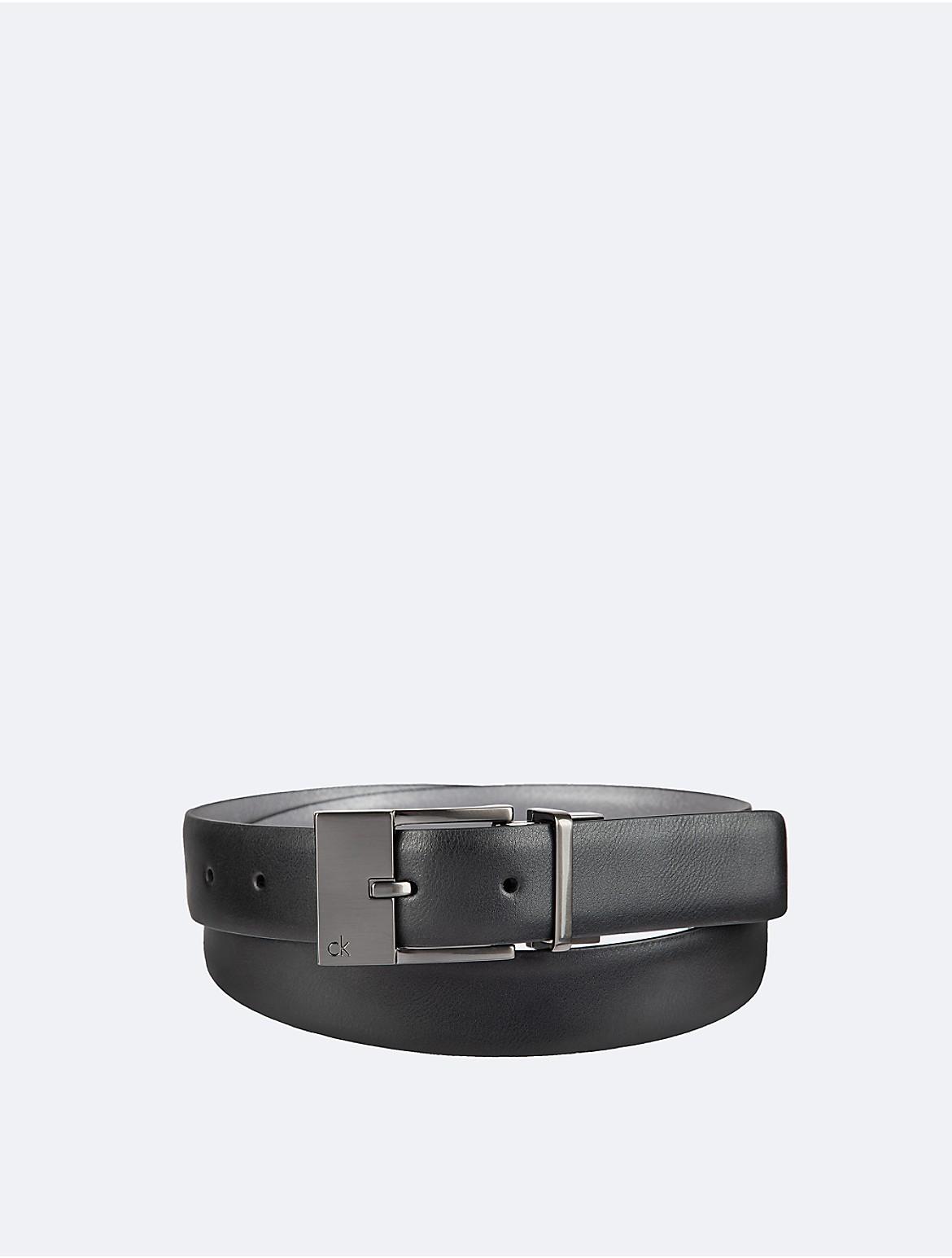 Calvin Klein Mens Reversible Harness Buckle Belt - Brown Product Image