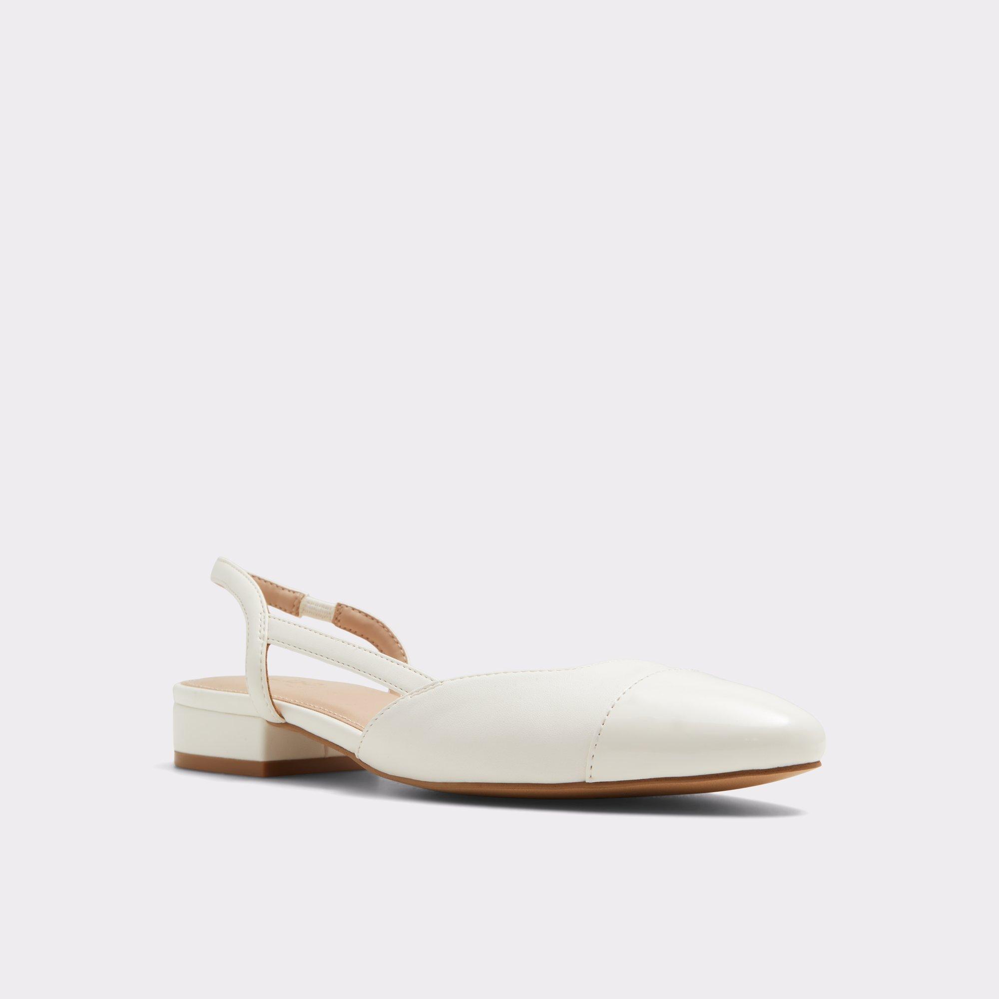 Clementinne White Women's Ballet Flats | ALDO US Product Image