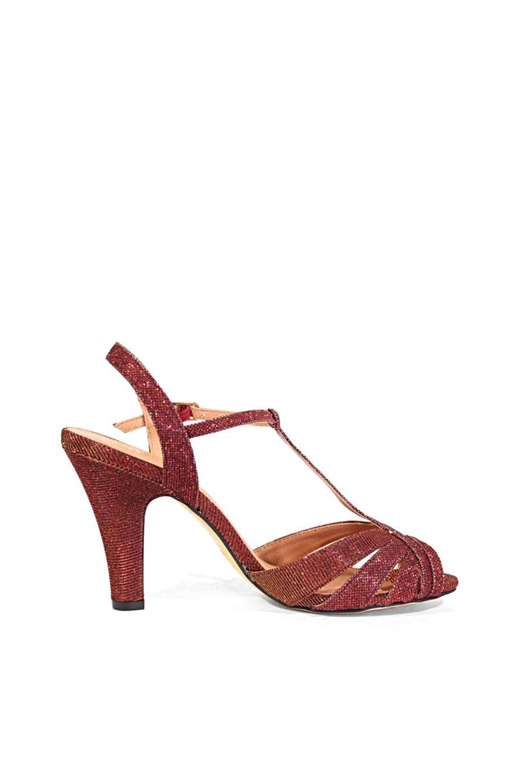 Diana Sparkly T-Strap Heels Product Image