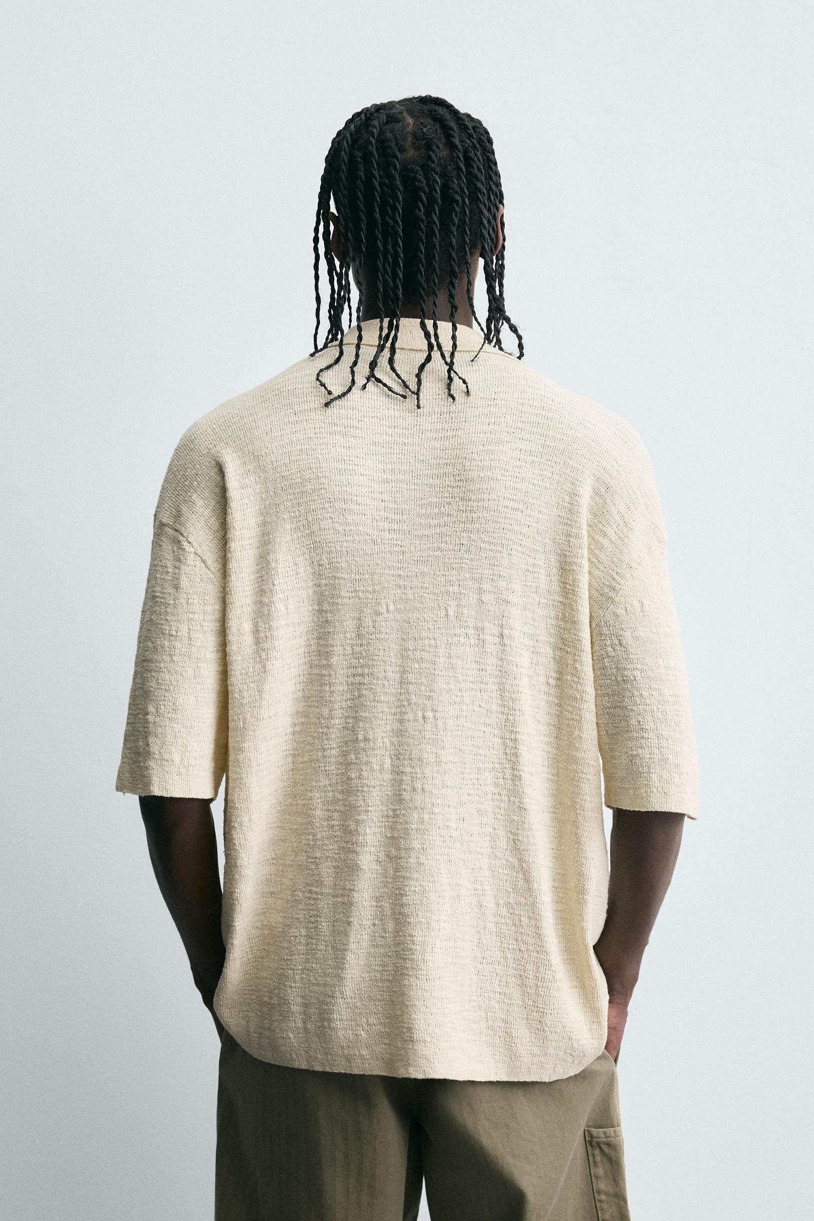 IRREGULAR KNIT SHIRT Product Image