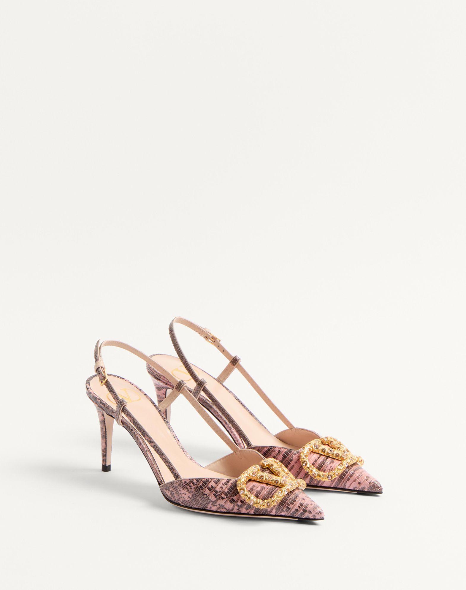 Vlogo Signature Slingback Pump In Tejus 80Mm Product Image