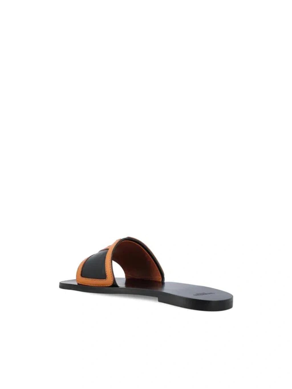 VALENTINO GARAVANI Viva Superstar Slide Sandal In Nappa Leather In Black Product Image