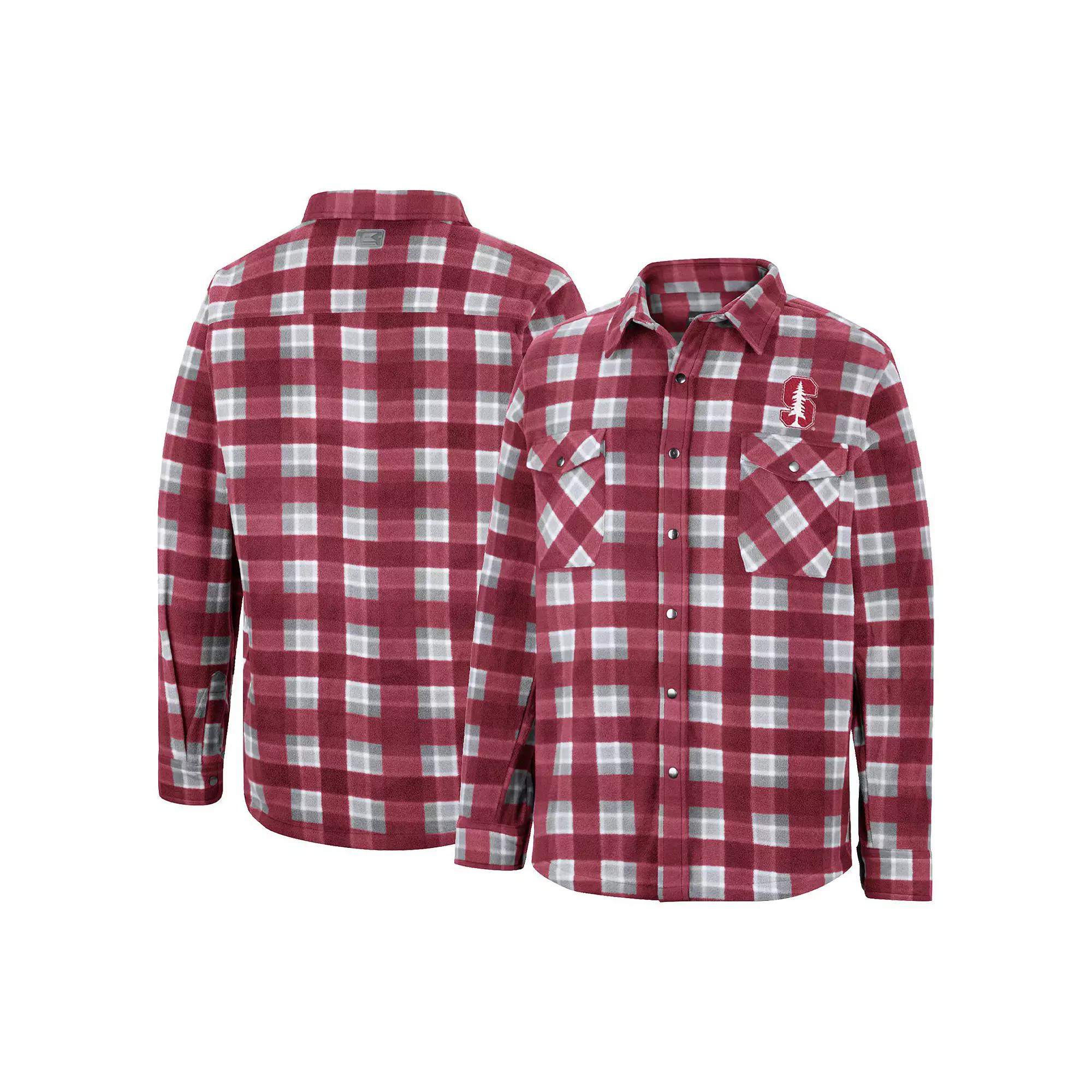 Men's Colosseum Green Tulane Green Wave Ellis Full-Snap Jacket, Size: Large, Nc2 Green Product Image