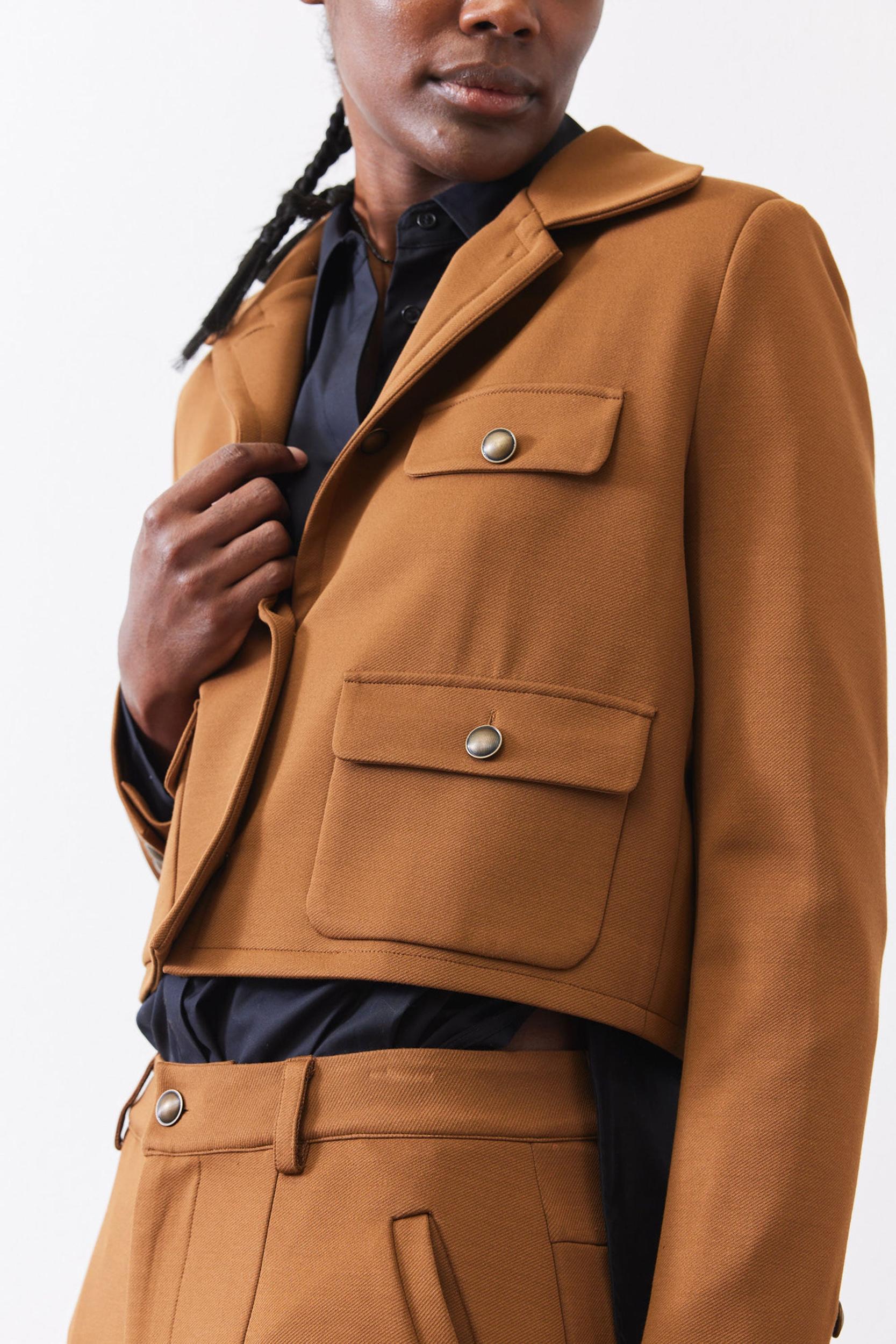 The Collared Stretch Suit Classic Jacket Product Image