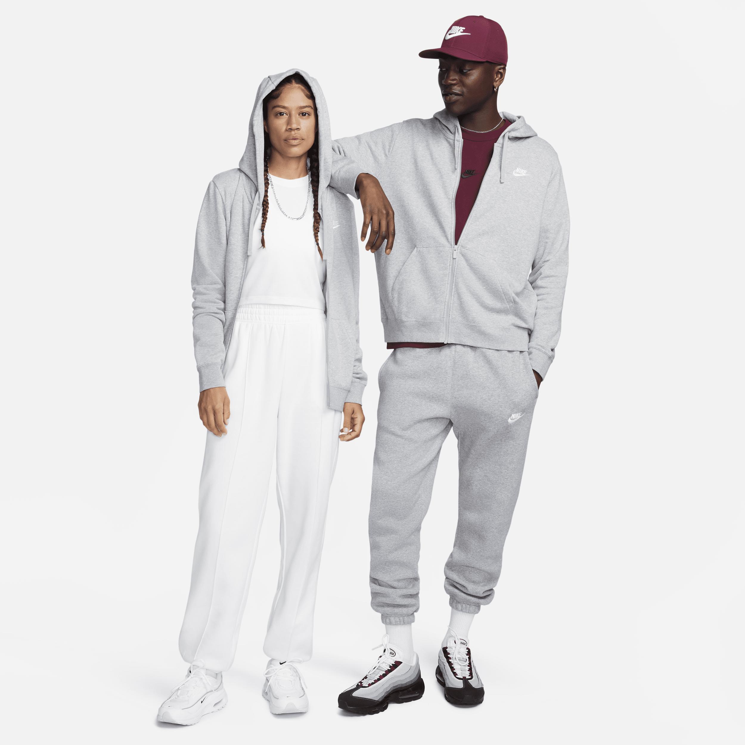 Womens Nike Sportswear Club Fleece Full-Zip Hoodie | DQ5471-063 Product Image