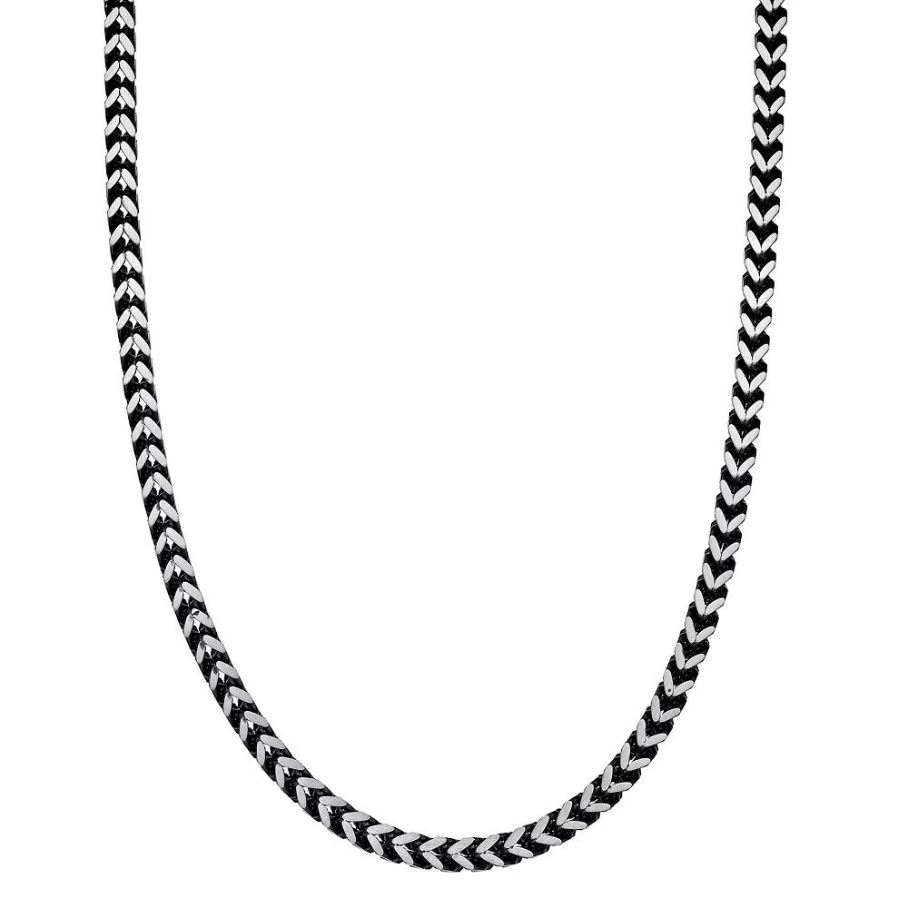 Men's LYNX Two Tone Stainless Steel Chain Necklace, Size: 22" Product Image