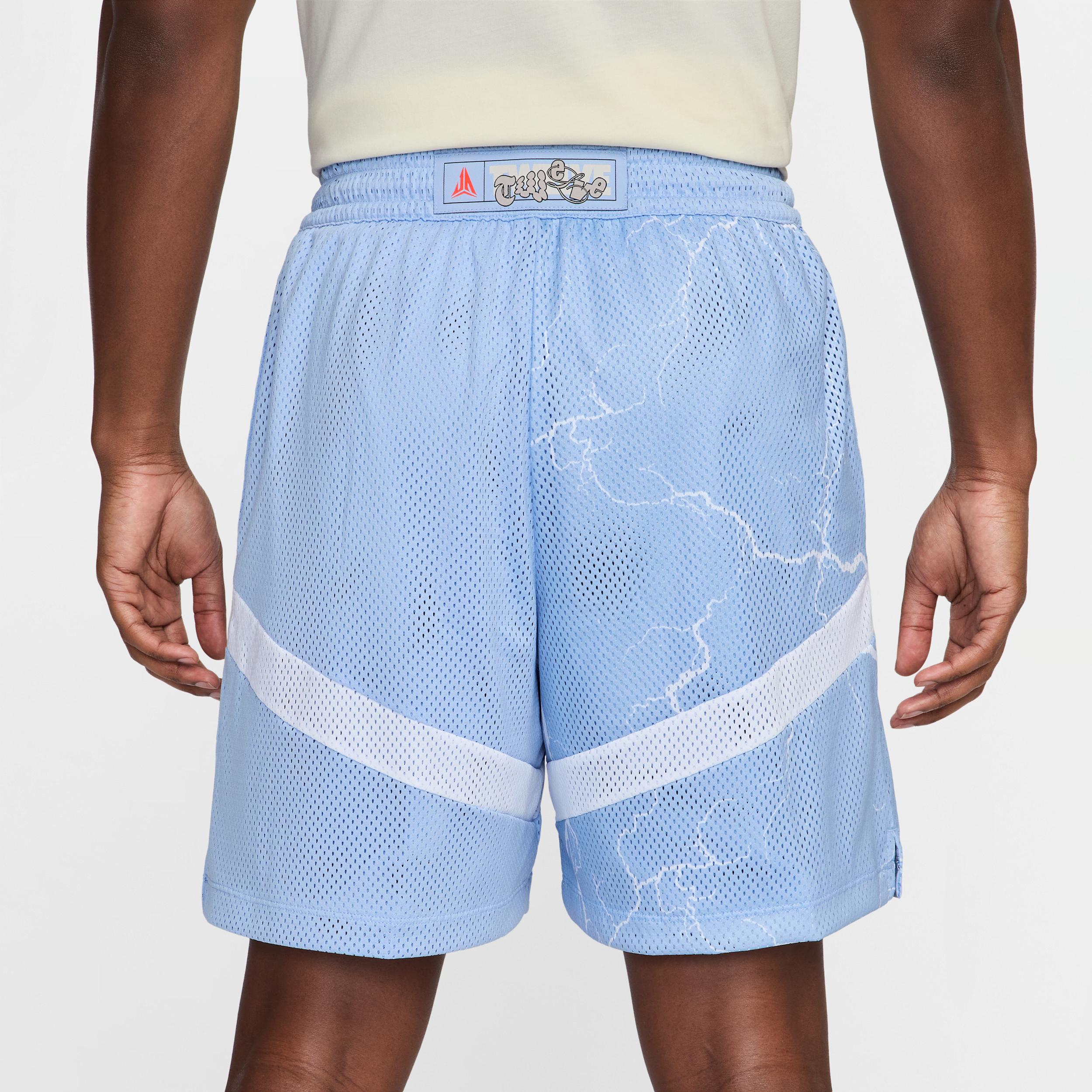 Nike Mens Nike Ja Dri-FIT Icon 6 Shorts - Mens Cobalt Bliss/White/Bright Crimson Product Image