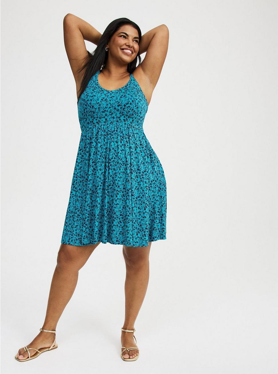 Mini Criss-Cross Back Dress Product Image