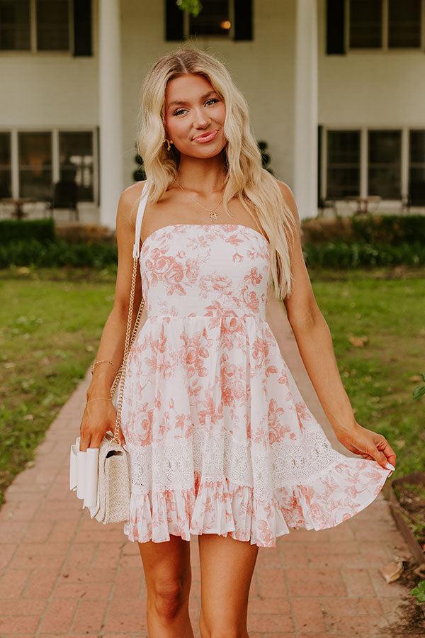 Rose Garden Meetup Mini Dress Product Image