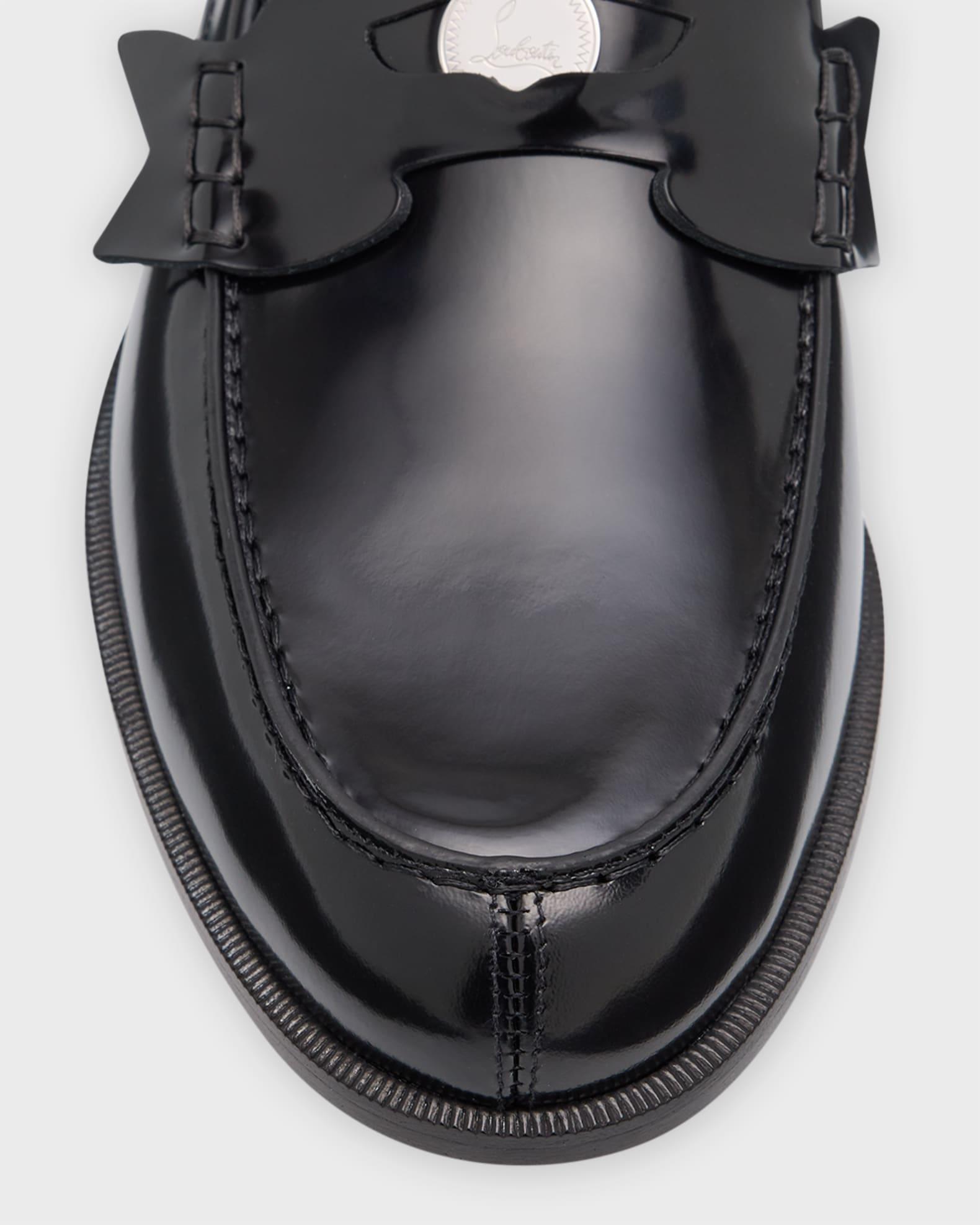 Mens Penny Leather Loafers Product Image