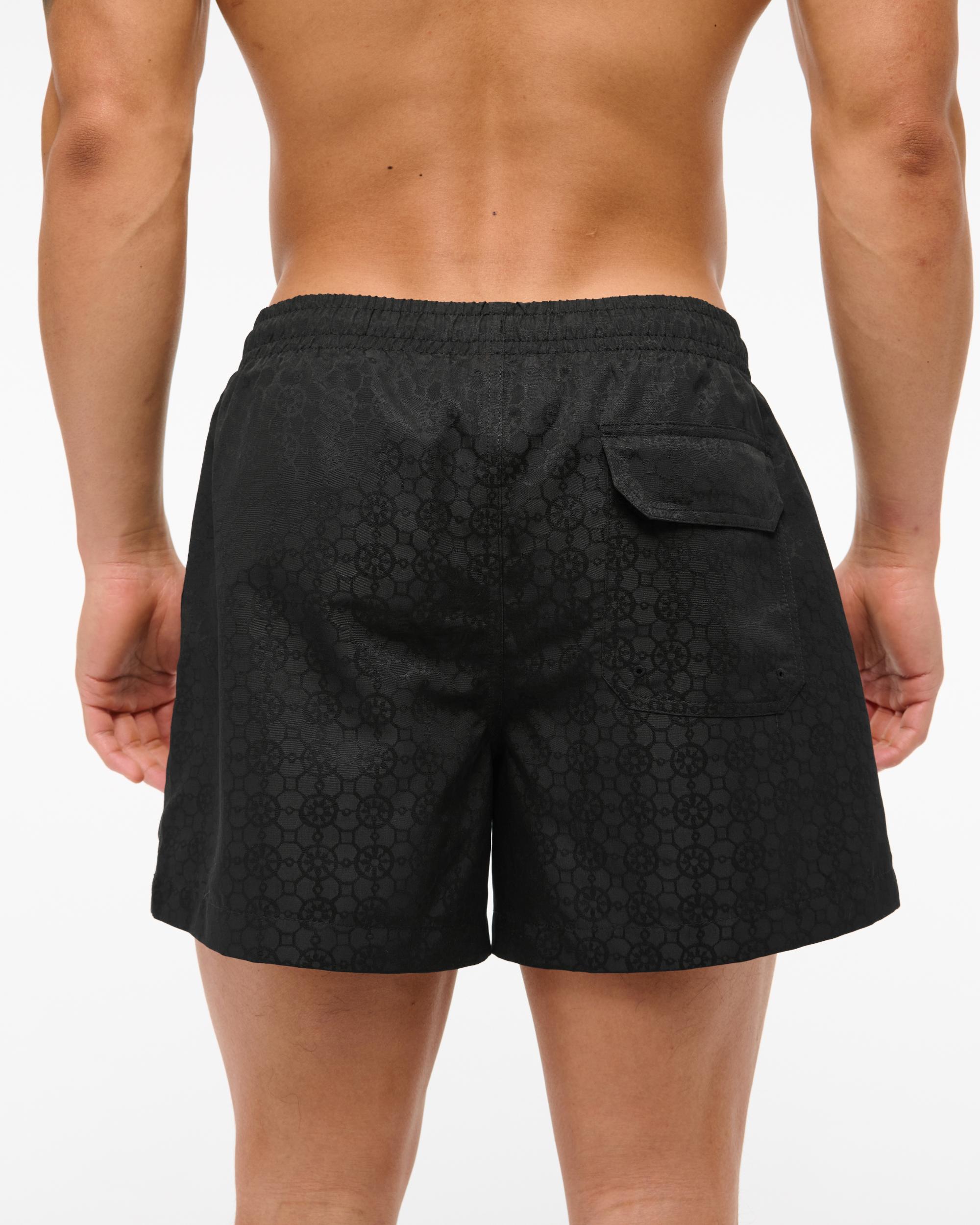 Pull-On Jacquard Swim Trunk Product Image