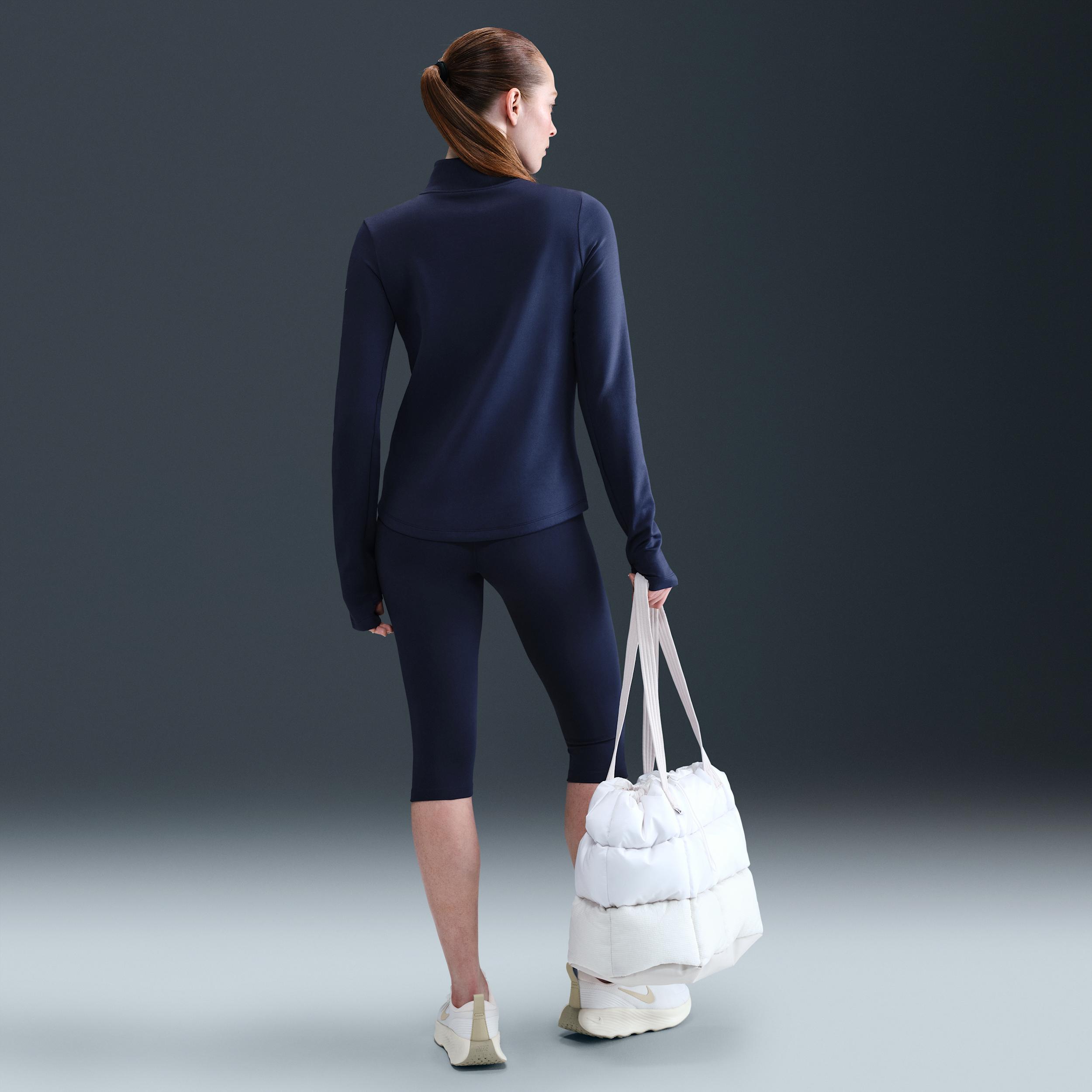 Nike Women's One Therma-FIT 1/2-Zip Mid Layer Product Image