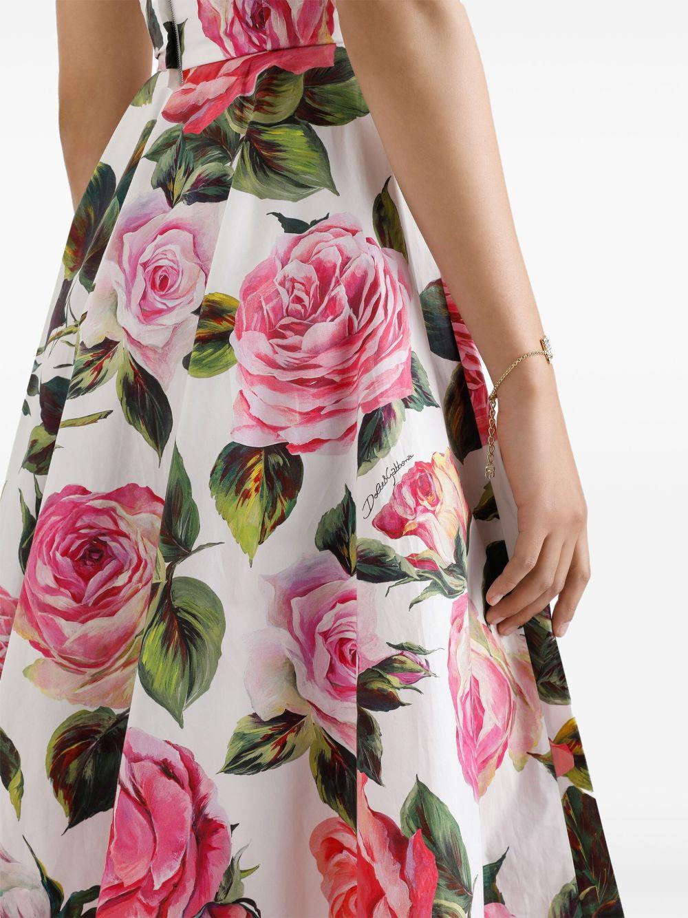 floral-print midi dress Product Image