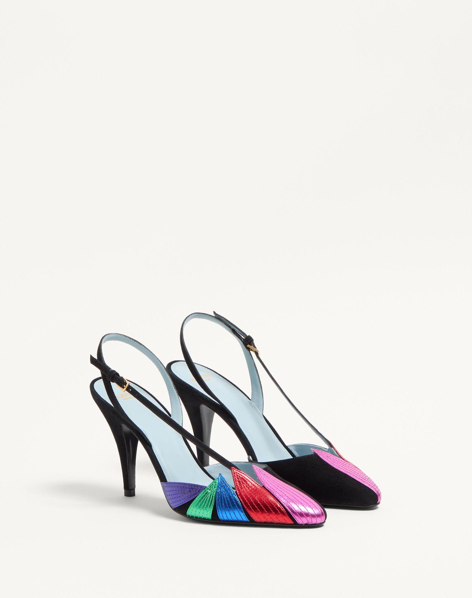 Foliefoliage Suede Slingback Pump 90Mm Product Image