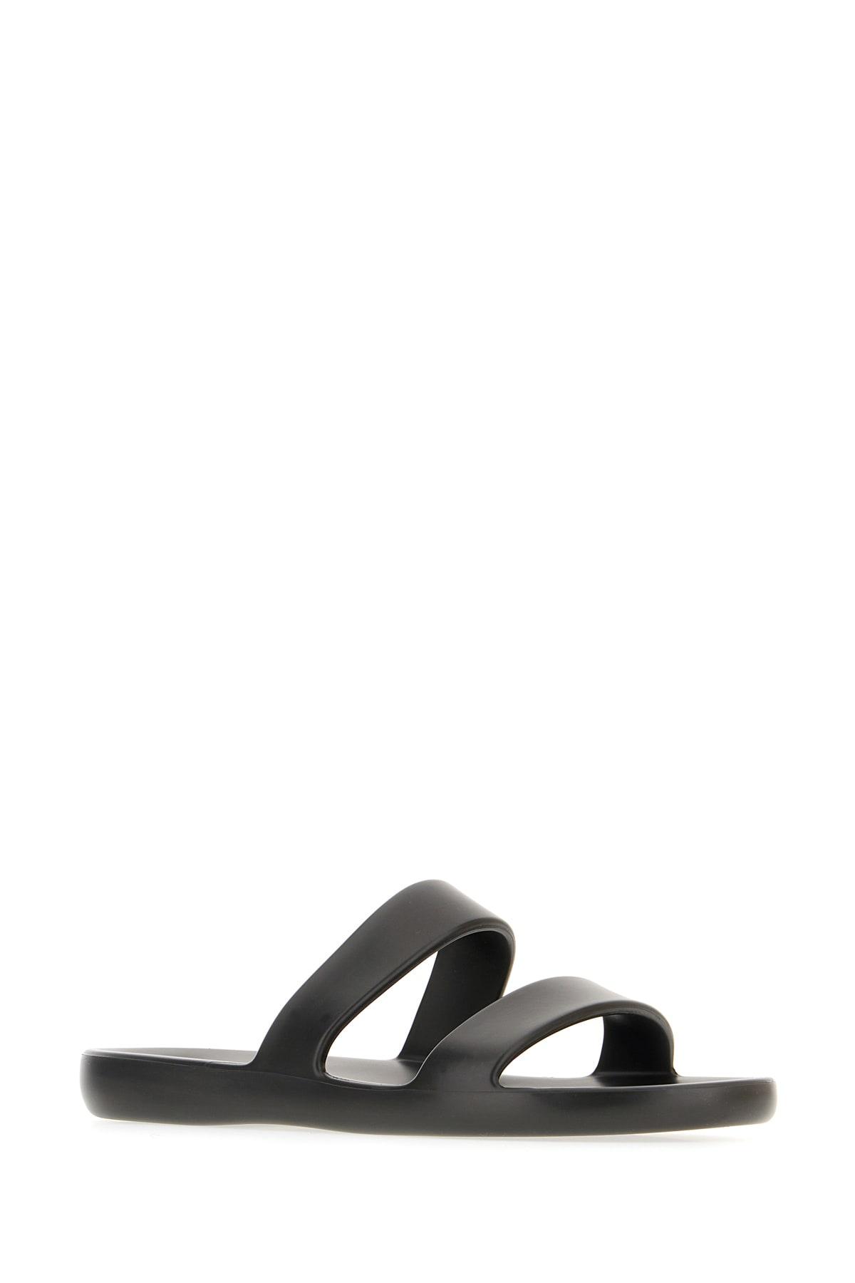 Black Foam Sandals Product Image