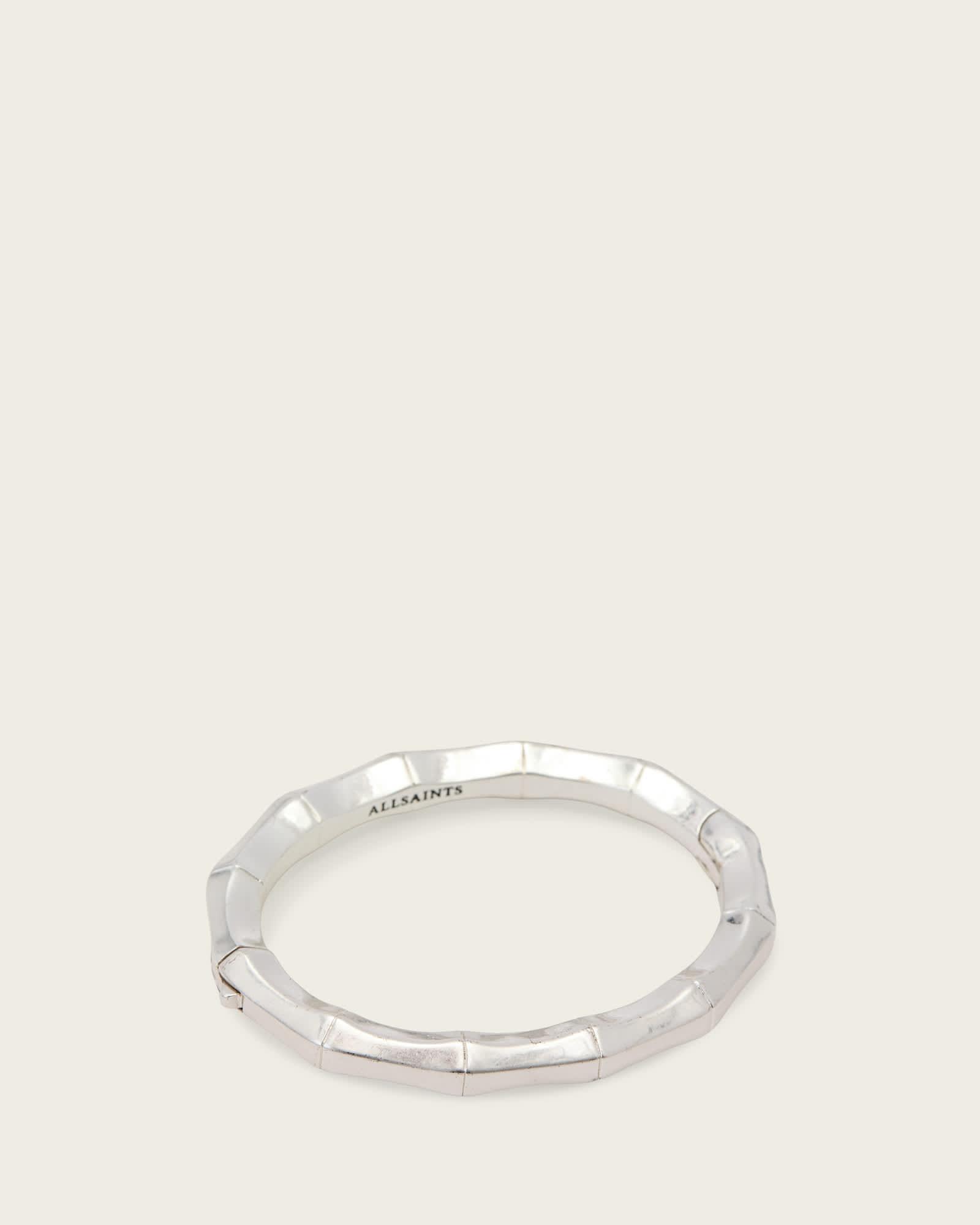 Janna Bangle WARM SILVER | ALLSAINTS US Product Image
