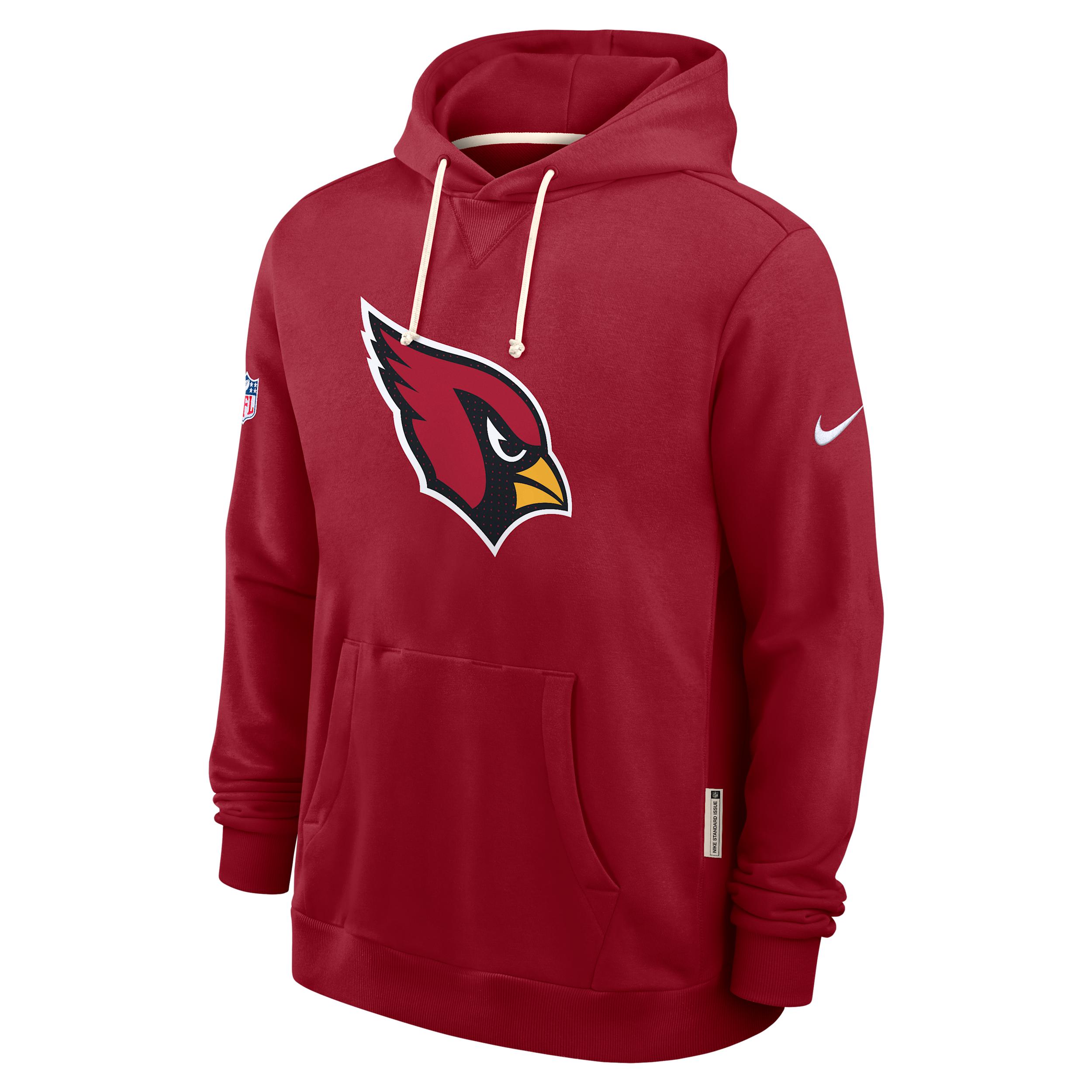 Arizona Cardinals Initial Home Sideline Nike Mens Dri-FIT NFL Pullover Hoodie | 03AZ6ED9C-A0M Product Image