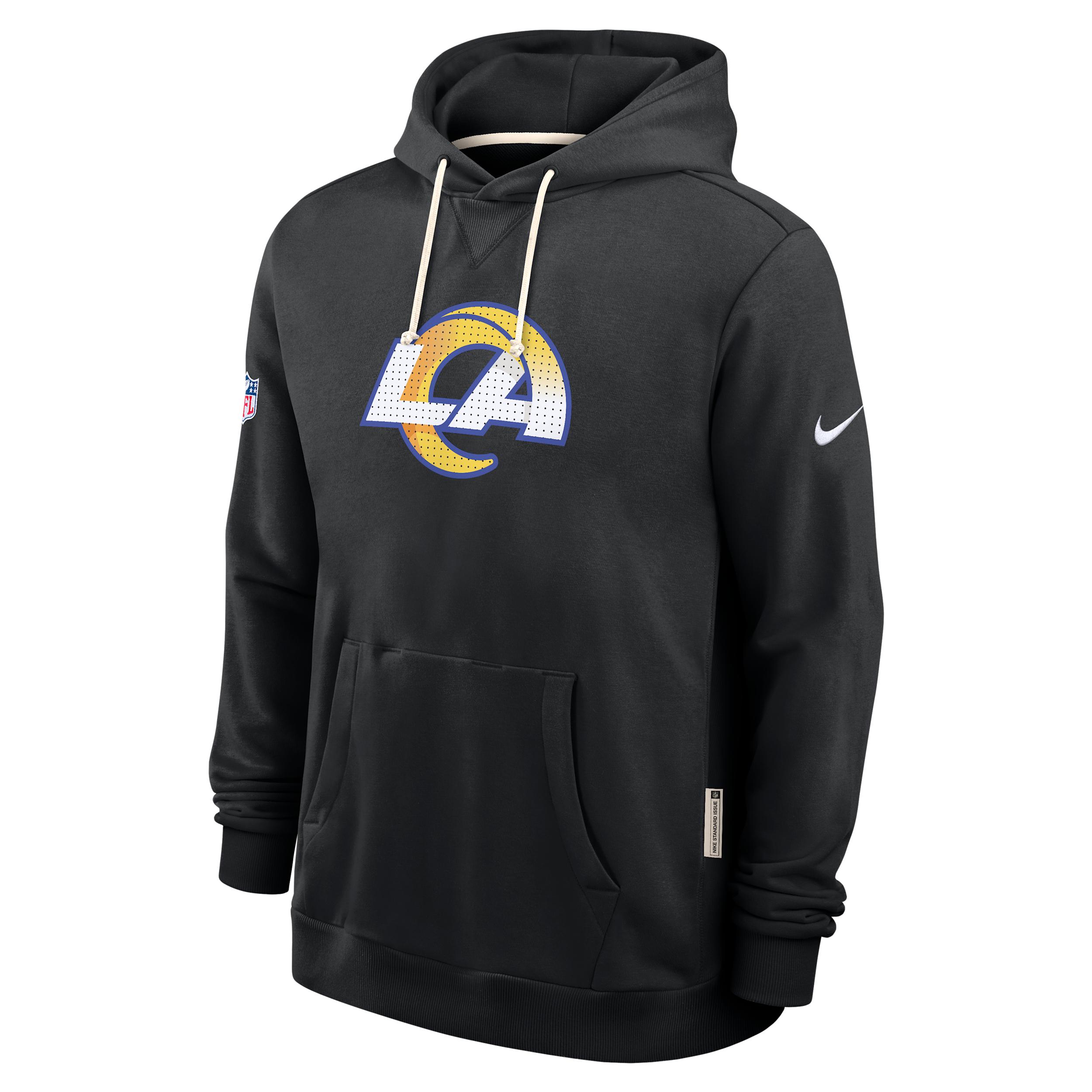 Los Angeles Rams Initial Home Sideline Nike Mens Dri-FIT NFL Pullover Hoodie | 03AZ00A95-A0M Product Image