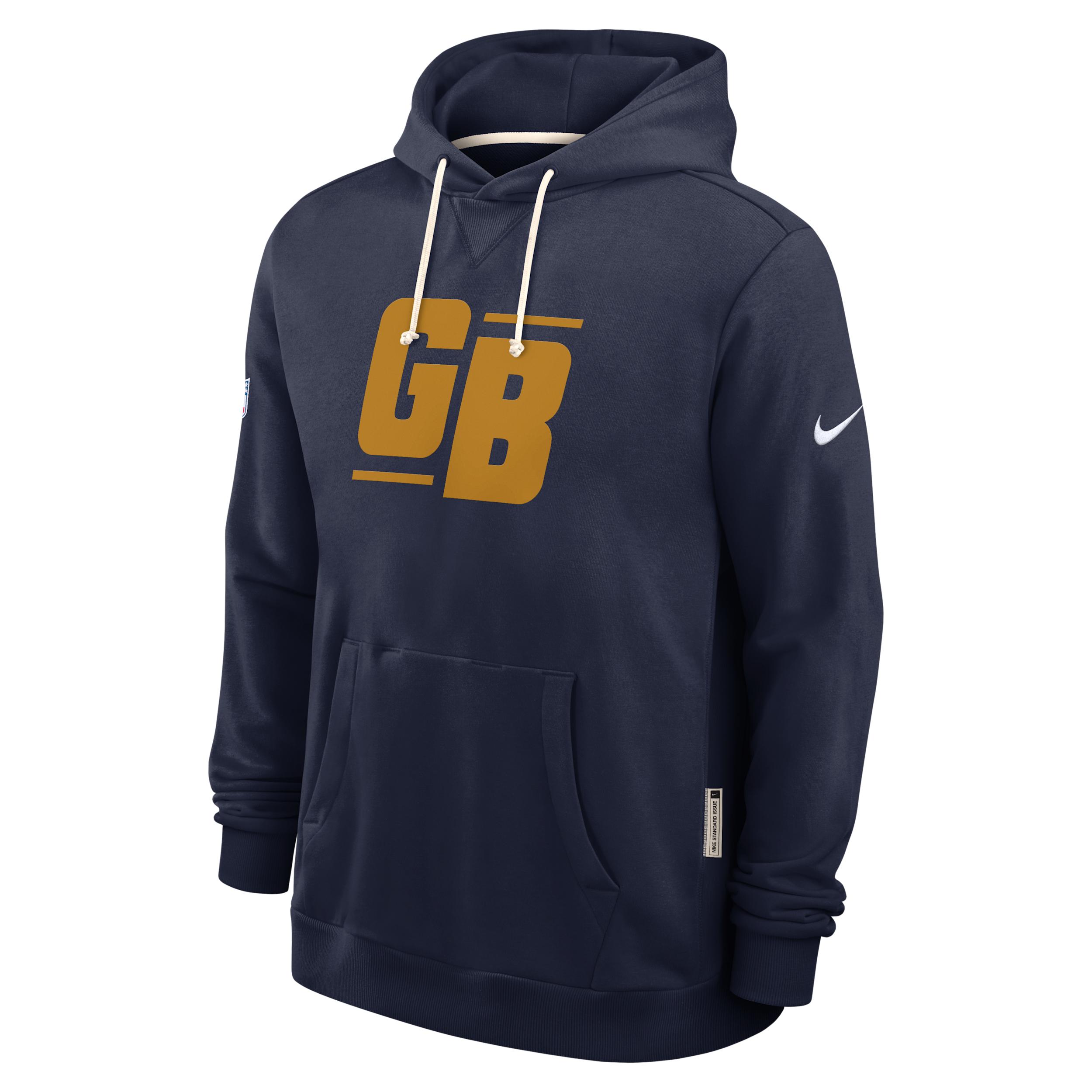 Mens Michigan Sideline Jordan Brand Dri-FIT College Pullover Hoodie | 0JAZ4FAMWN-HSY Product Image