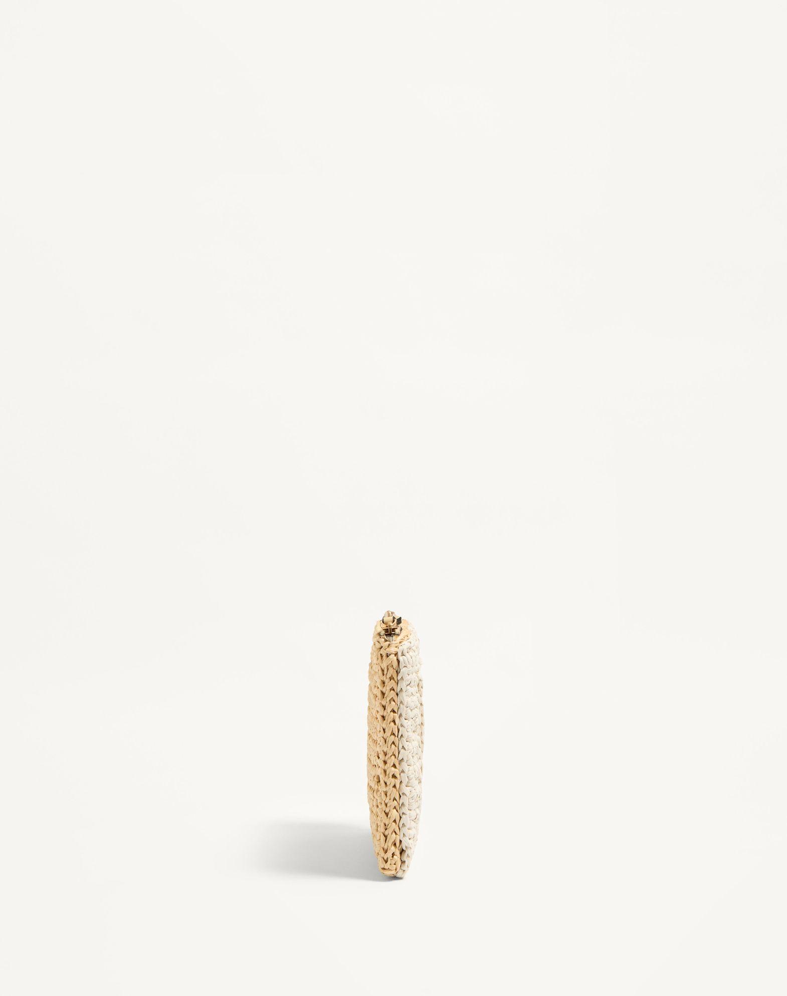 Valentino Garavani Viva Superstar Synthetic Raffia Pouch Product Image