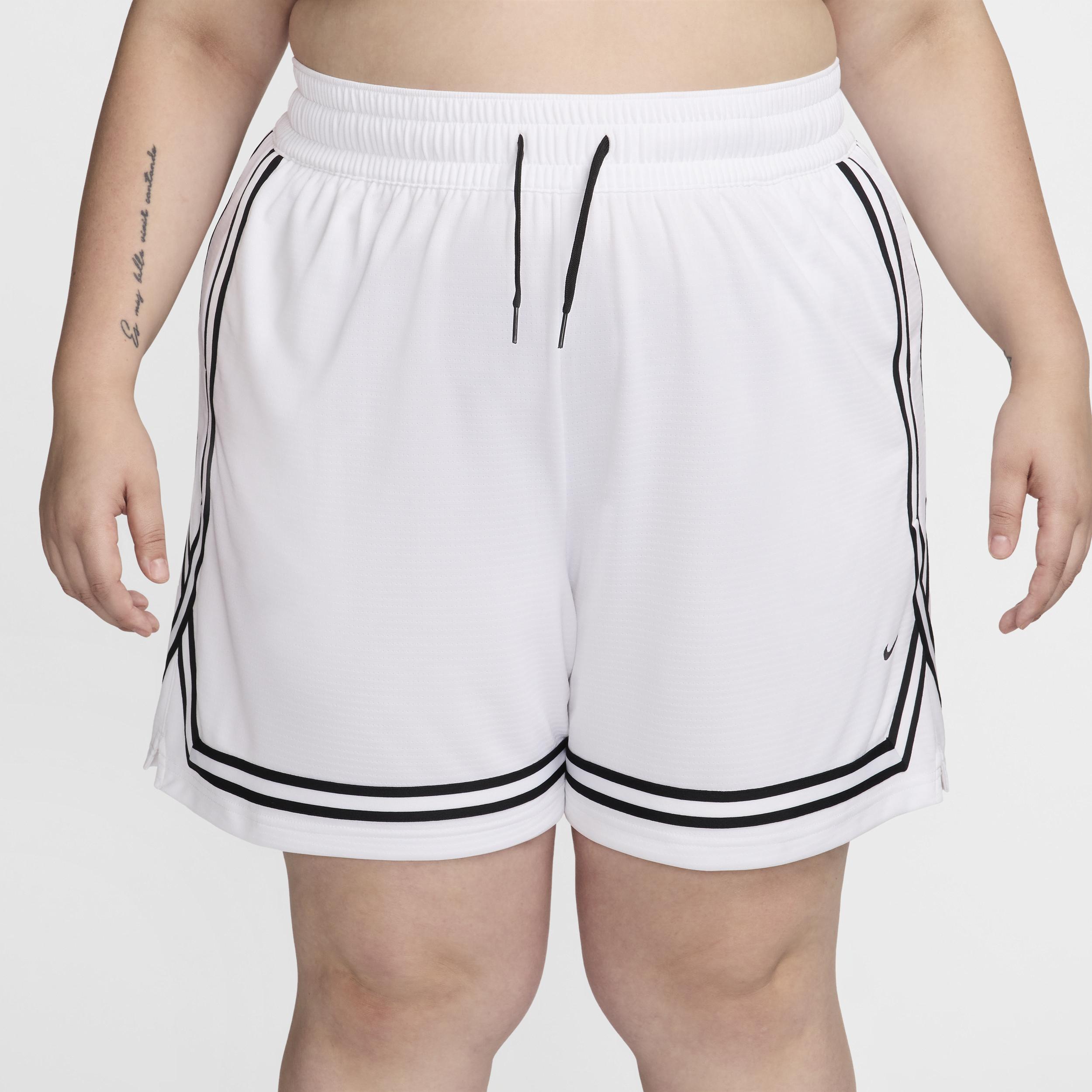 Nike Womens Crossover Dri-FIT 7 Basketball Shorts (Plus Size) | FQ4546-100 Product Image