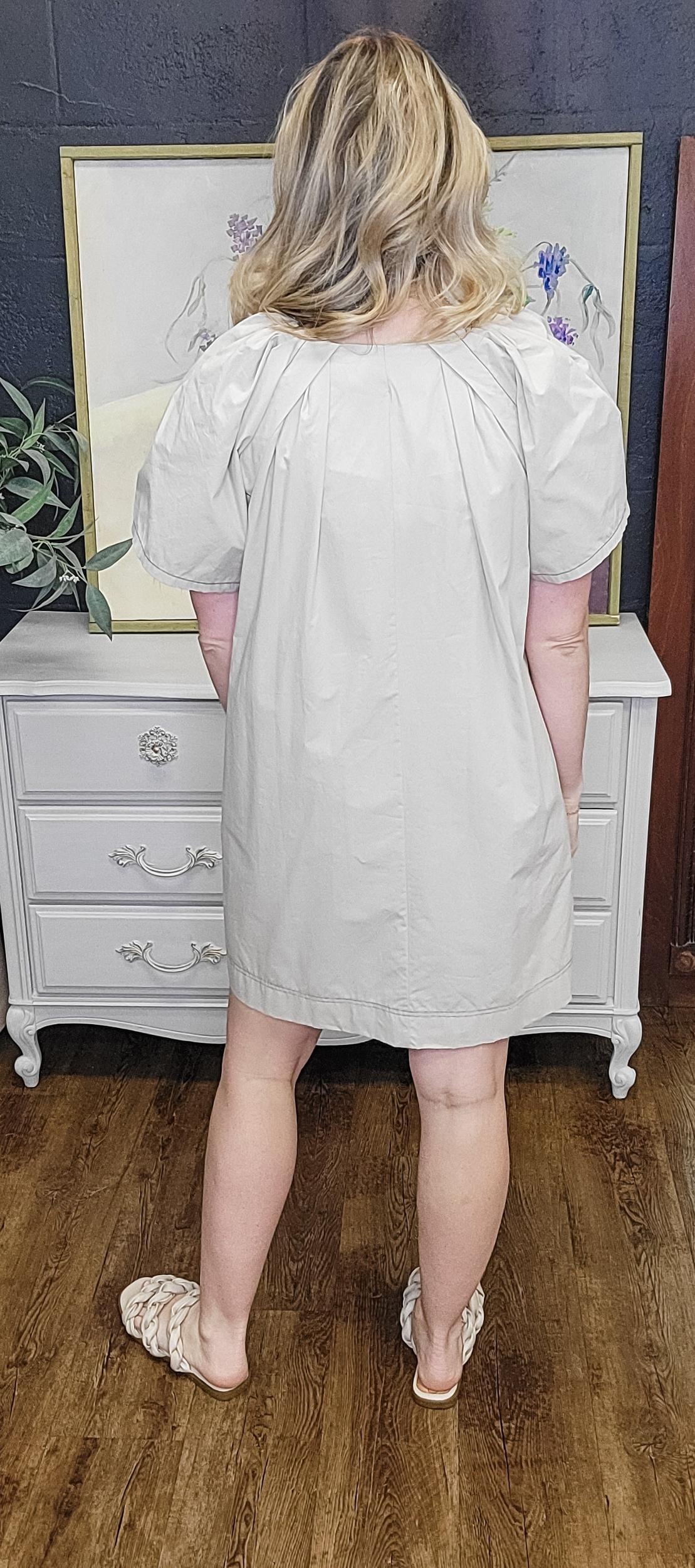 Jamie's Favorite Earl Grey Dress (Small to Large) Product Image
