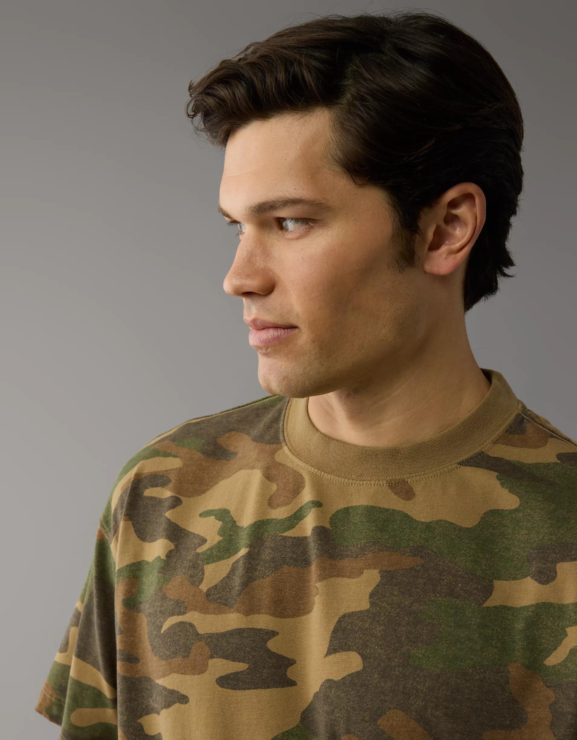 AE Boxy Sueded Jersey T-Shirt Men's Product Image