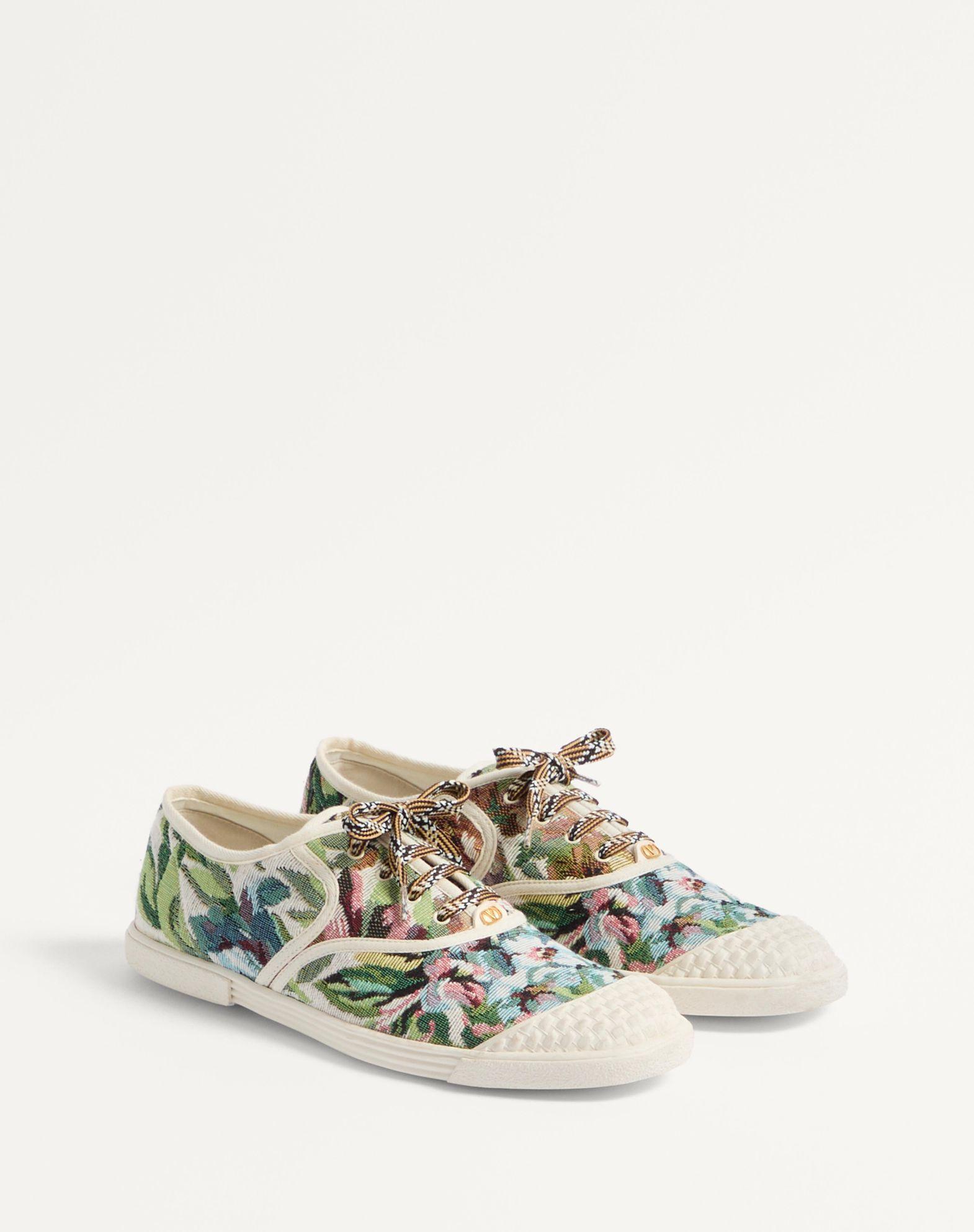 Bay By Bay Sneakers In Voyage Imaginaire Fabric  Product Image