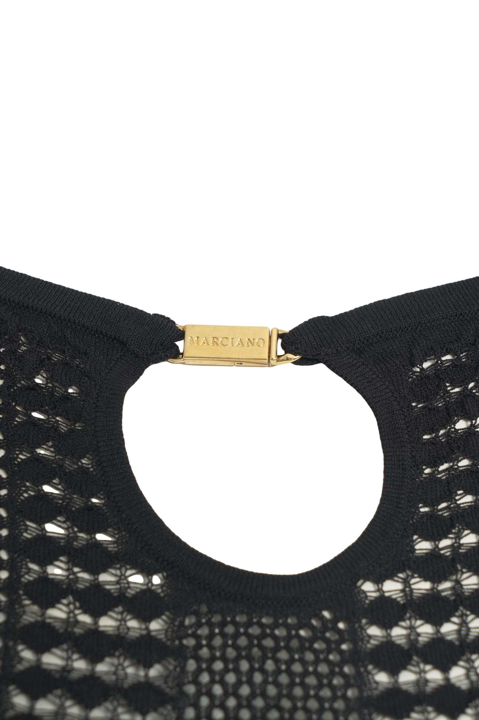 Lace crochet maxi dress Product Image