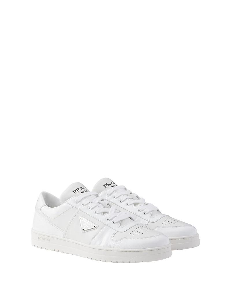 Prada Mens Downtown Leather Sneakers Product Image