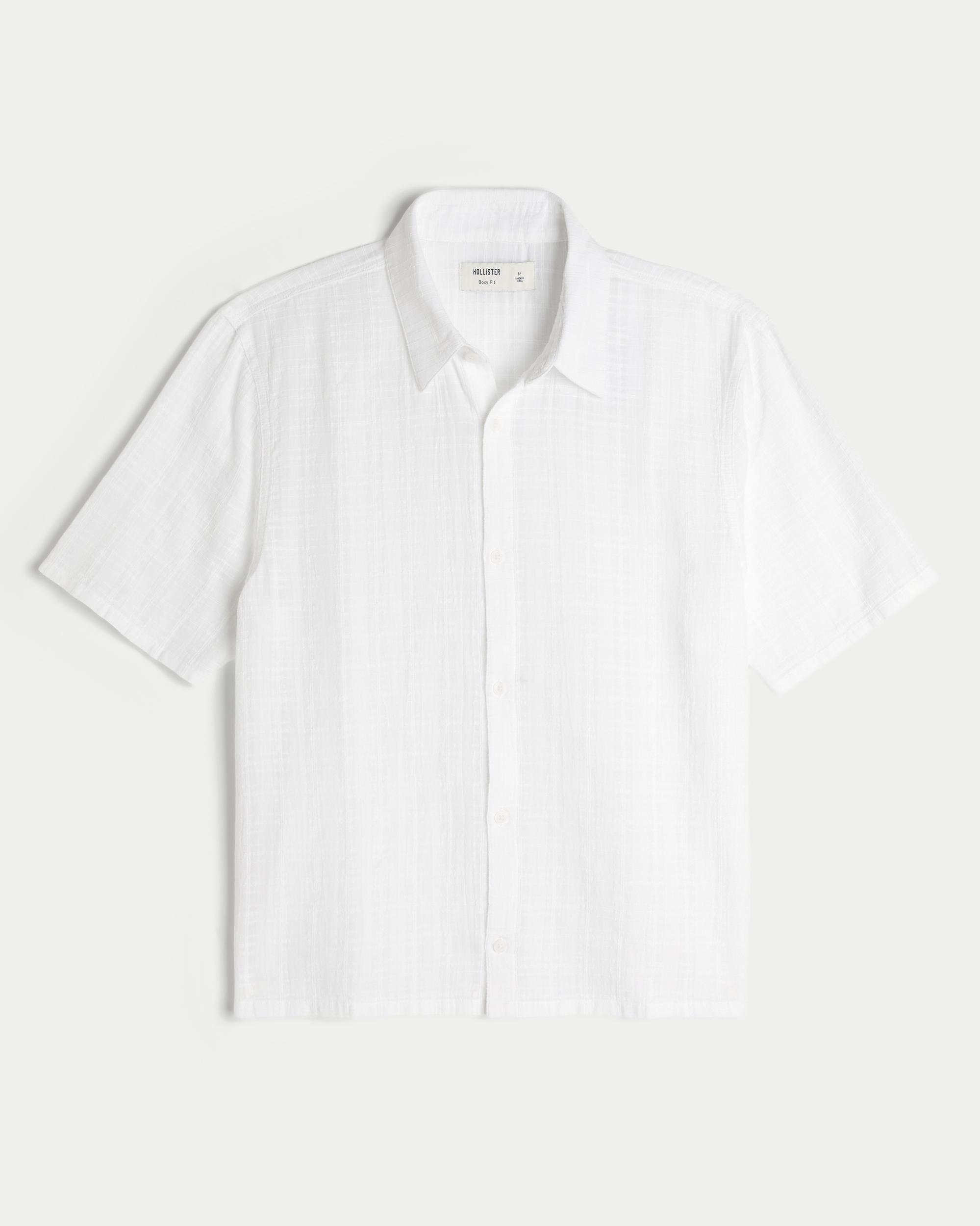 Boxy Short-Sleeve Shirt Product Image