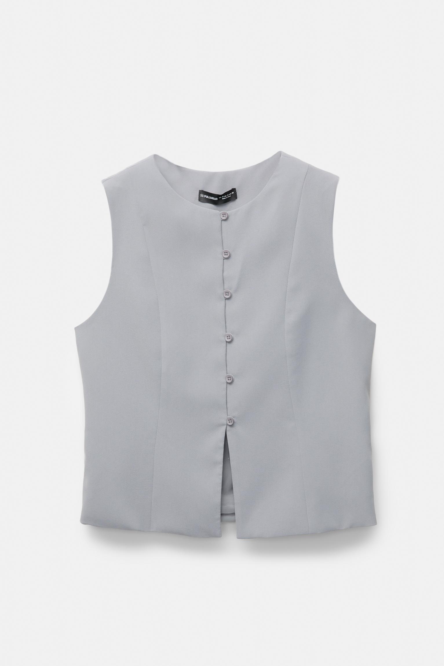 Crew neck vest Product Image
