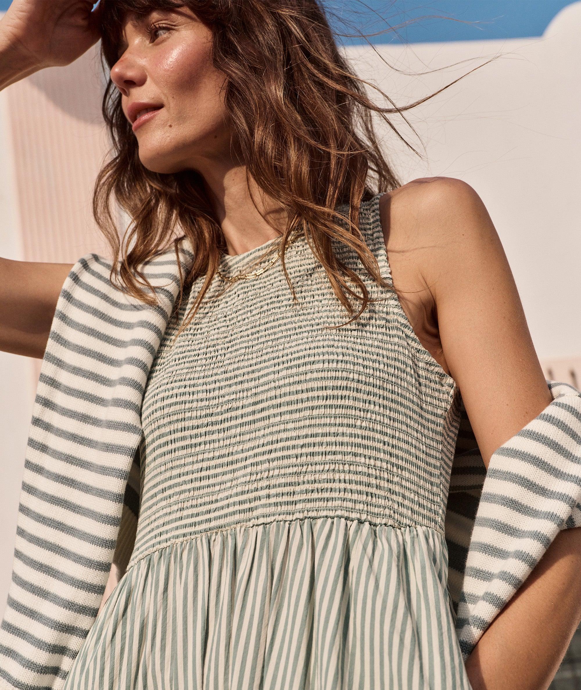 Darcy Poplin Smocked Dress Product Image