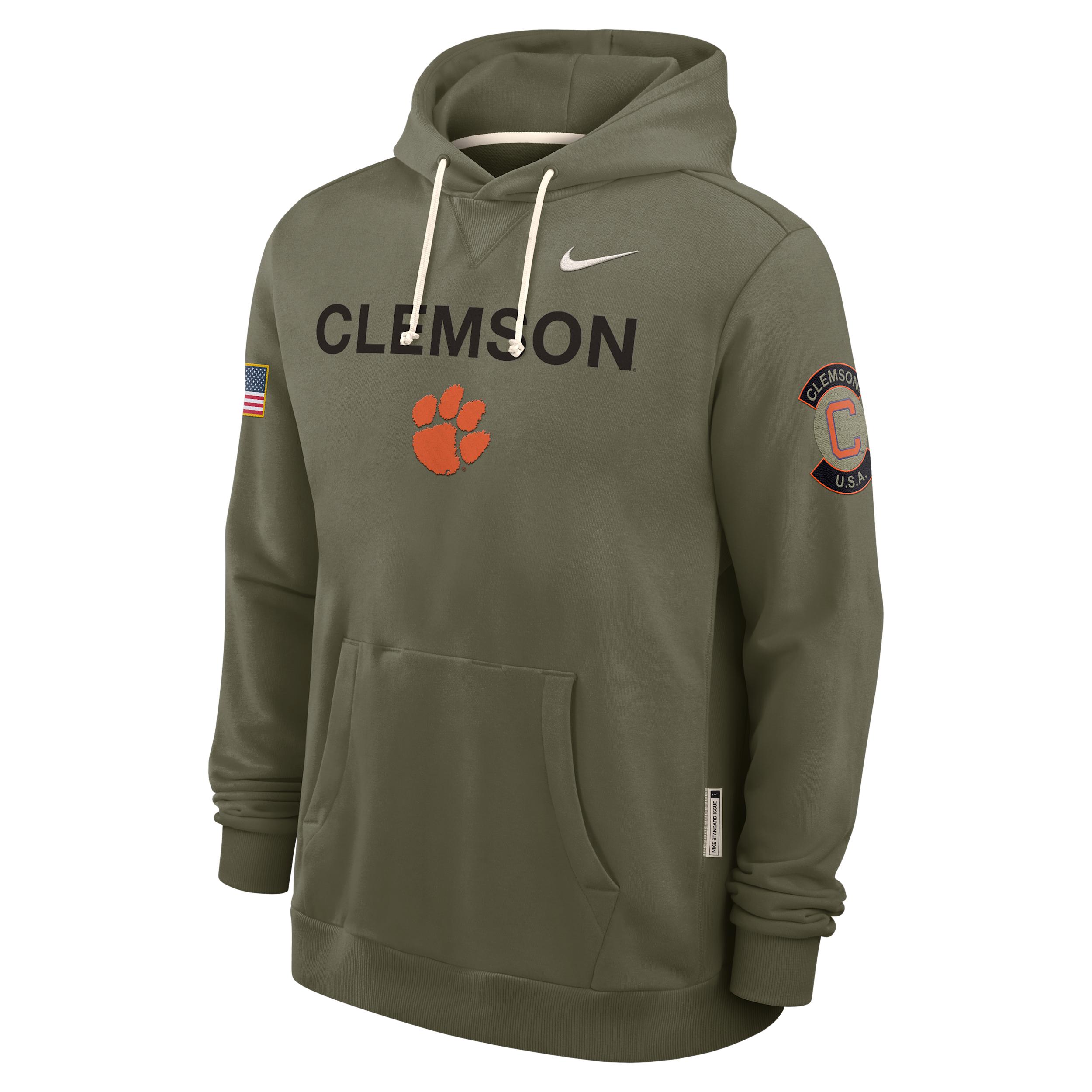 Iowa 2025 Military Appreciation Nike Mens Dri-FIT College Pullover Hoodie | 03AZ2DHIA-R4M Product Image