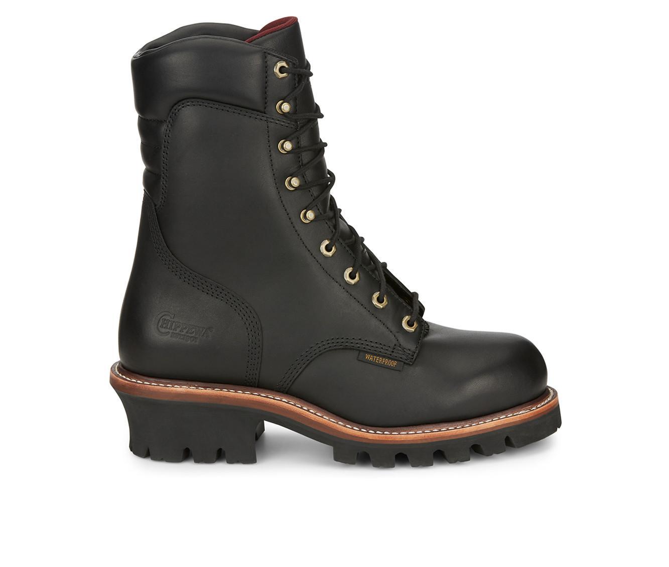 Men's Chippewa Boots Super Dna 9" Steel Toe Waterproof Insulated Work Boots Product Image