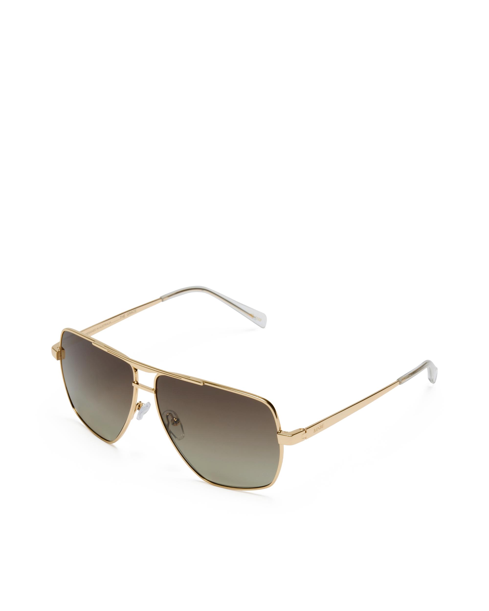 Banbe | The Grace  Polarized Sunglasses | Gold Taupe Product Image