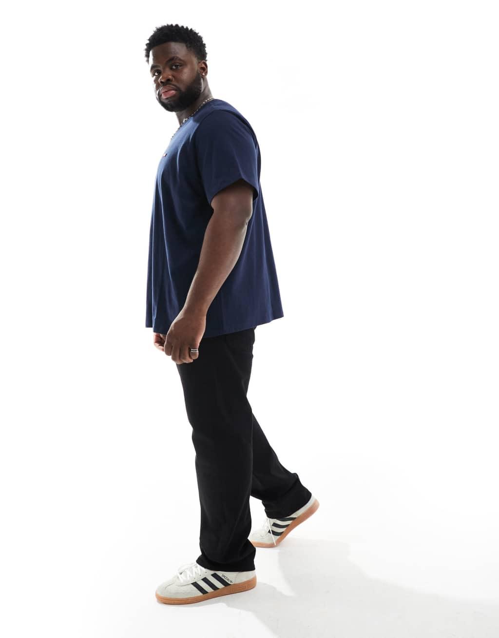 Levi's Big & Tall 501 Original straight fit jeans in black Product Image